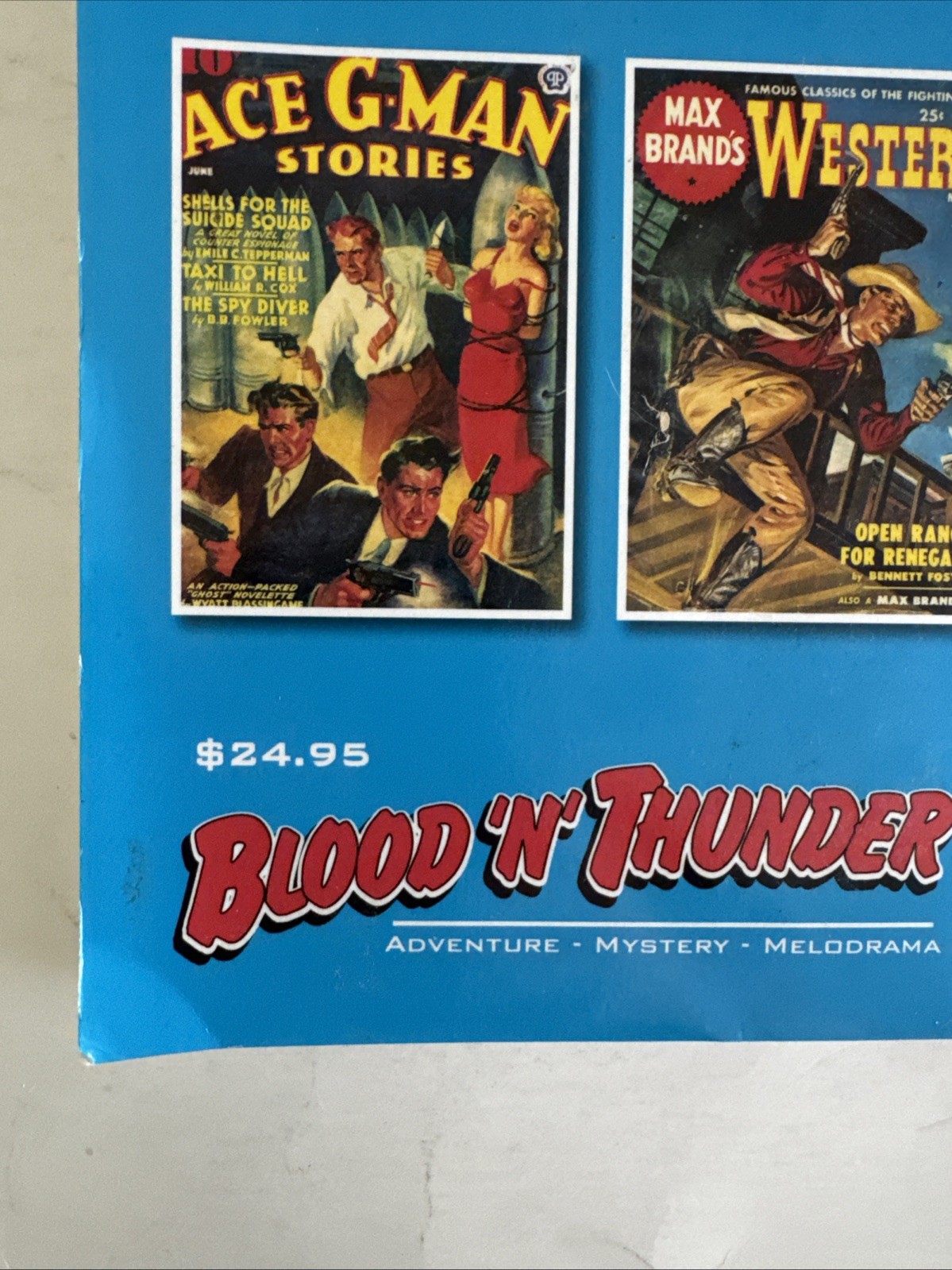 New ~ Blood ‘n’ Thunder Presents 4: Pulpourri Flynn’s weekly Detective Fic ~ TPB