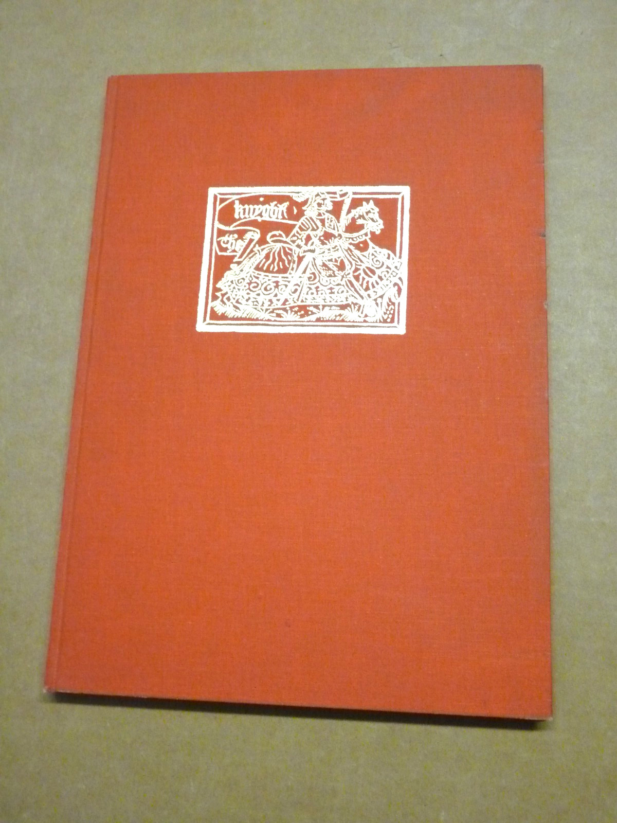 The Book of Geoffrey Chaucer, by Charles Muscatine, Book Club of California Ed.