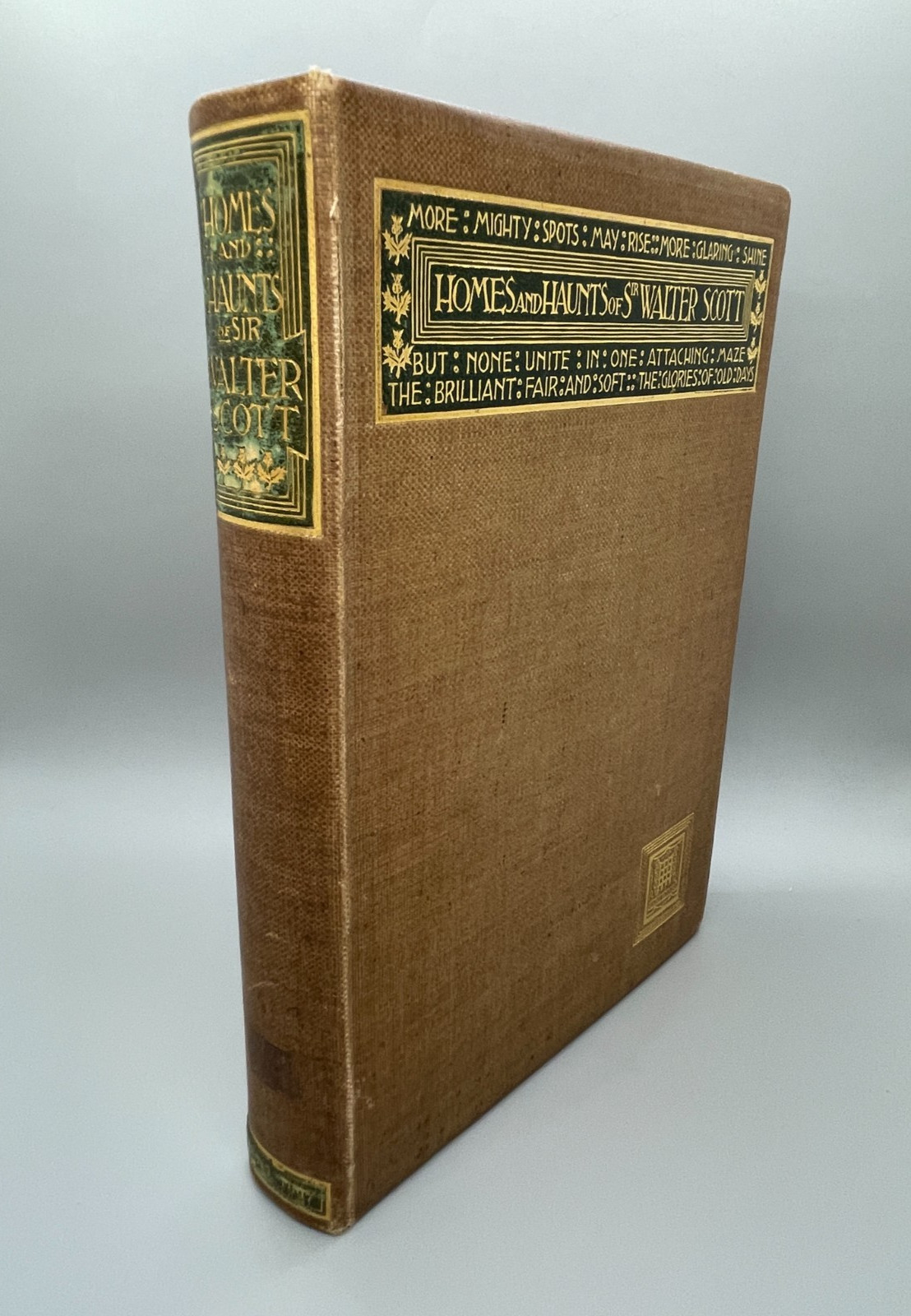 1897 The Homes and Haunts of Sir Walter Scott George Napier ILLUSTRATED