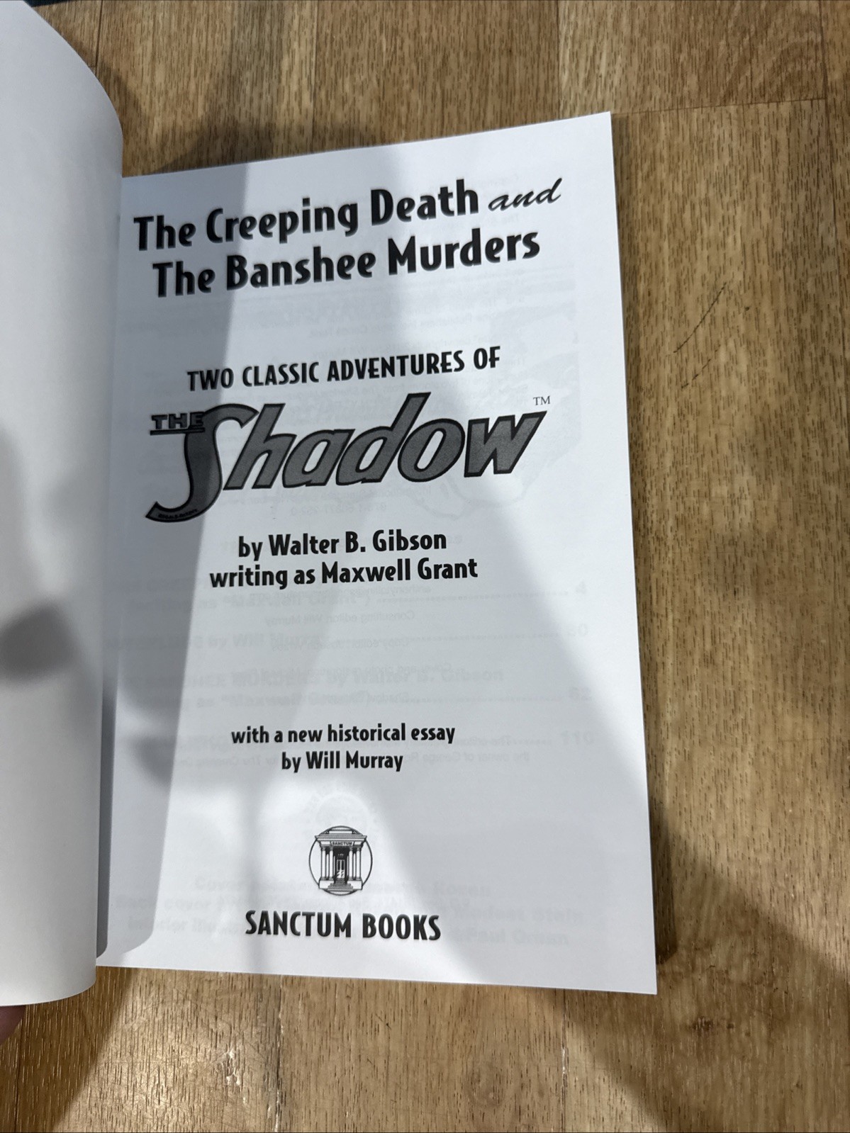 The SHADOW #134 2018 The Creeping Death / The Banshee Murders/ New
