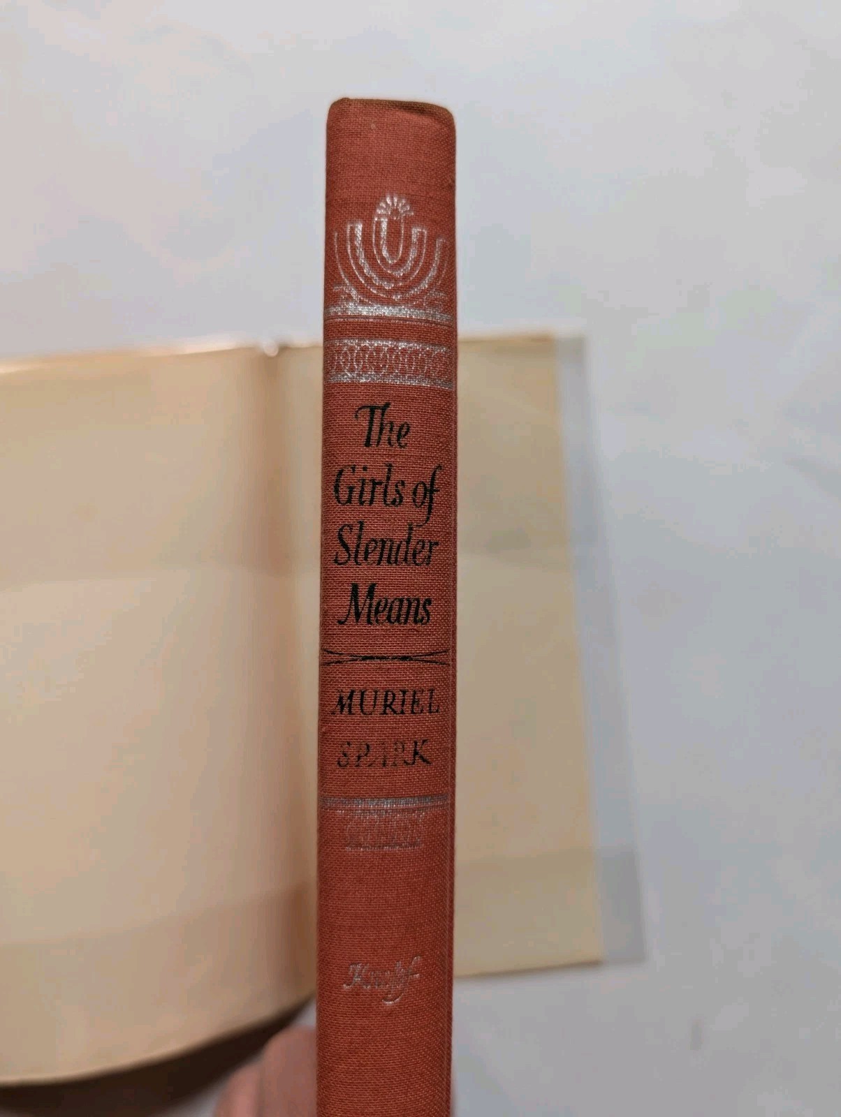 The Girls of Slender Means Muriel Spark 1963 First Edition Hardcover Knopf HCDJ