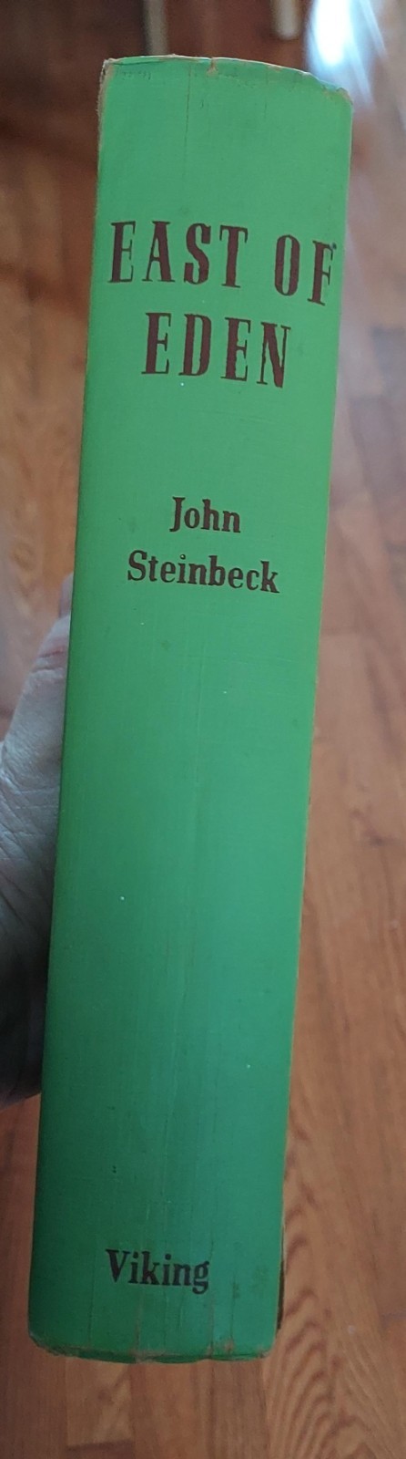 EAST OF EDEN First Edition 1952 “BITE’ Error Page 281 Viking Sears Reading Club
