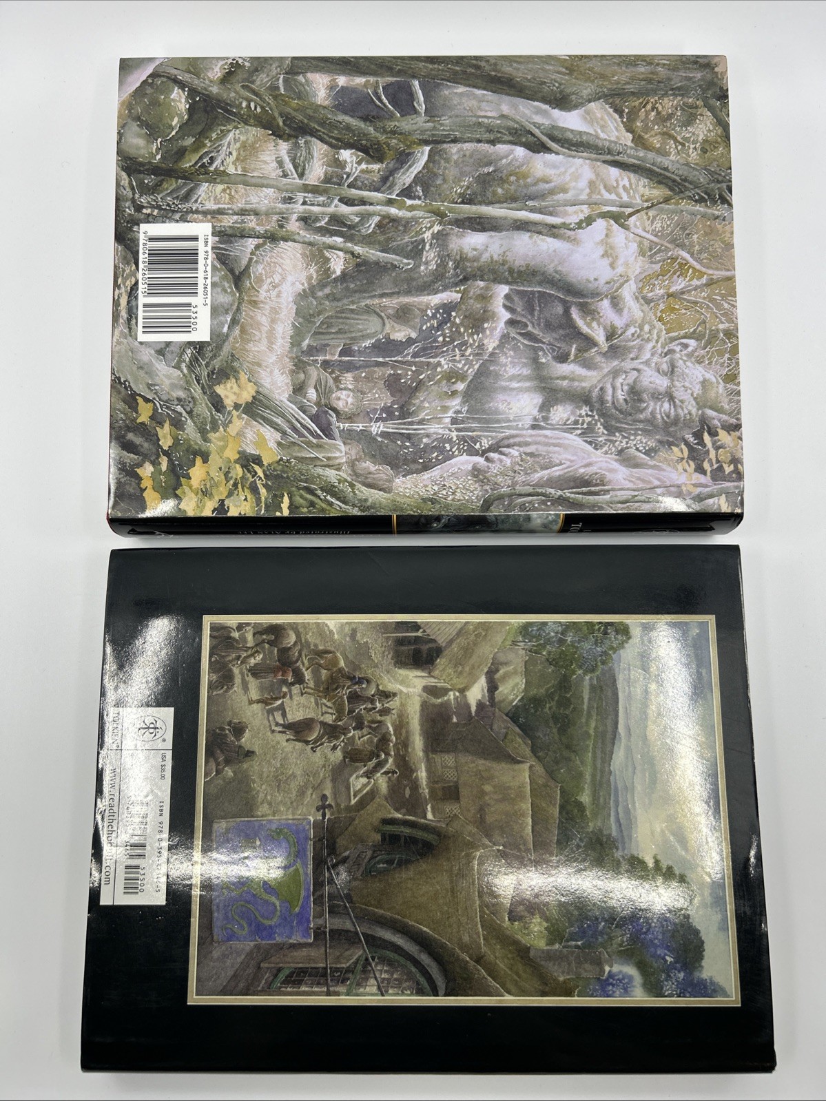 HOUGHTON The Hobbit & Lord of the Rings Tolkien Illustrated Alan Lee Custom Slip