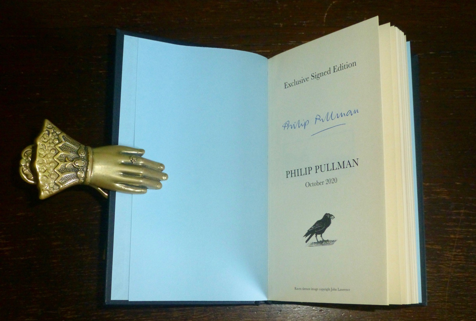 SIGNED 1st Print Serpentine Philip Pullman Penguin 2020 UK HB His Dark Materials