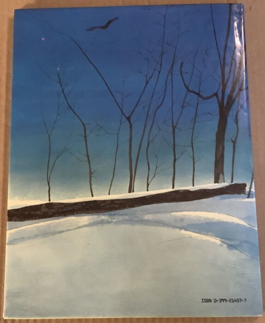 VG 1987 Hardcover in DJ Caldecott Winner Owl Moon John Schoenherr Jane Yolen