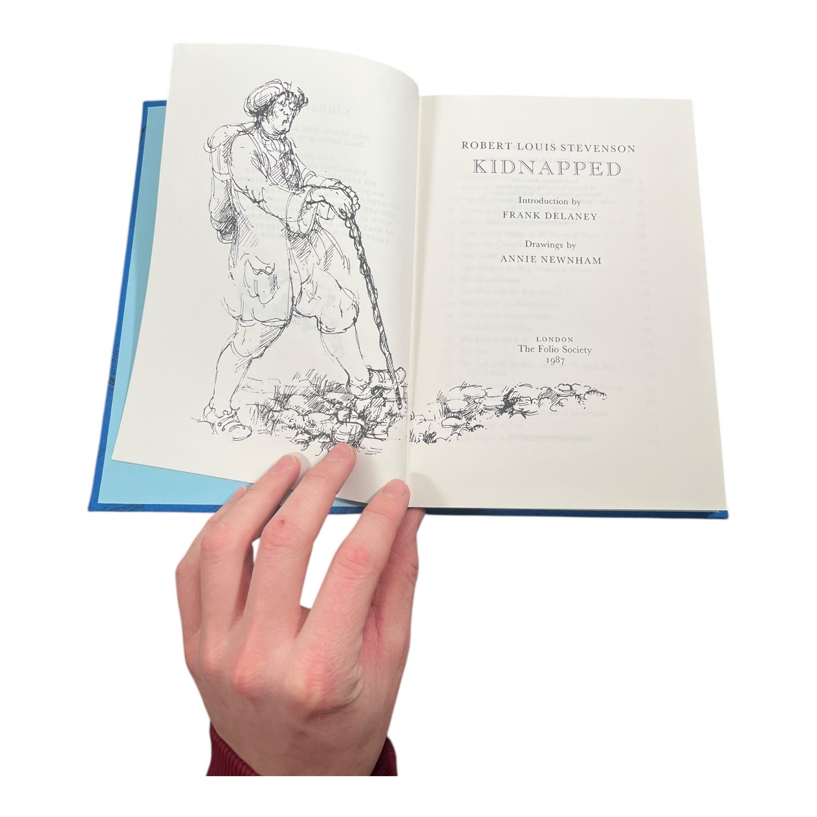 Kidnapped – Robert Louis Stevenson – 1987 Folio Society Edition with Slipcase