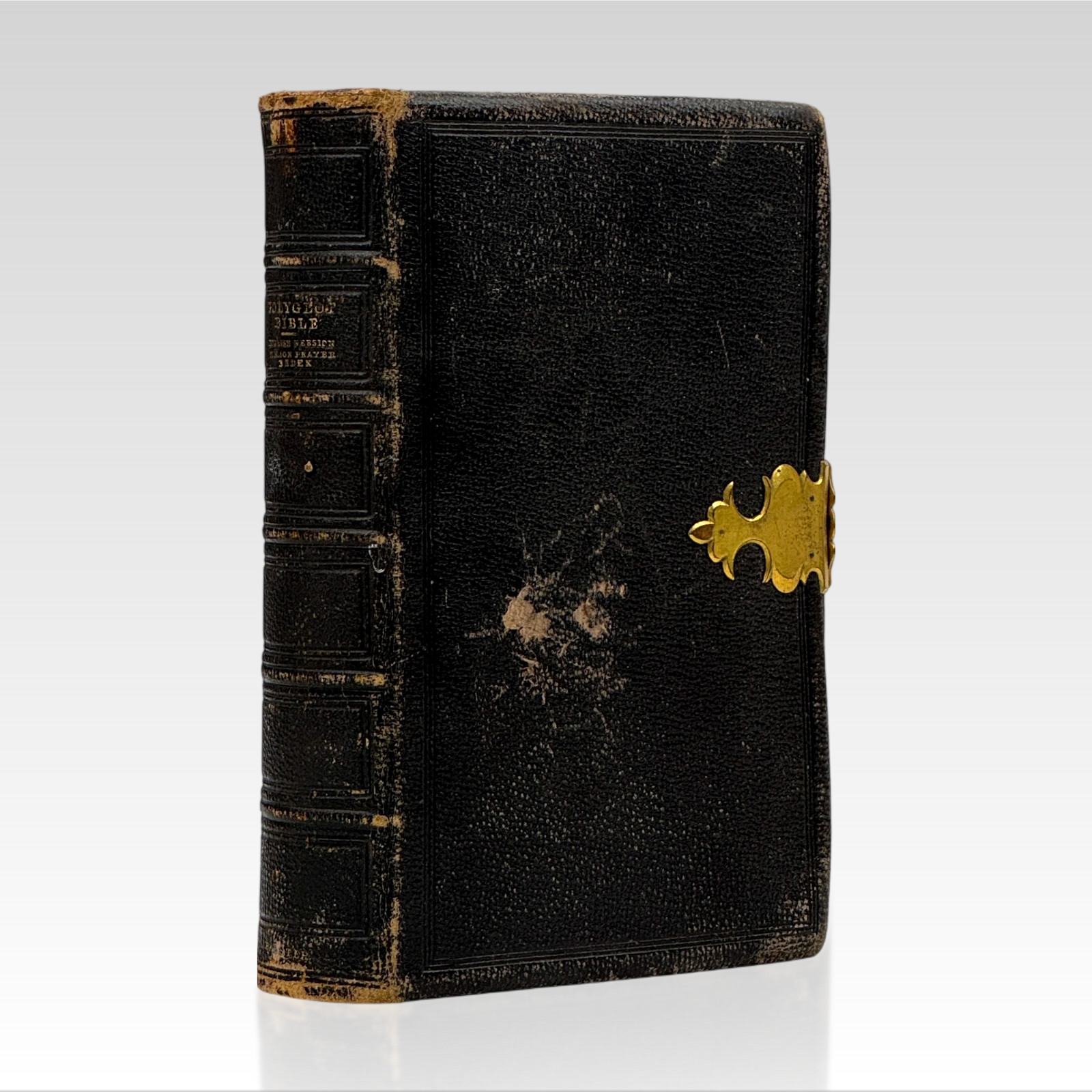 1867 The Book of Common Prayer w/ working clasp VINTAGE