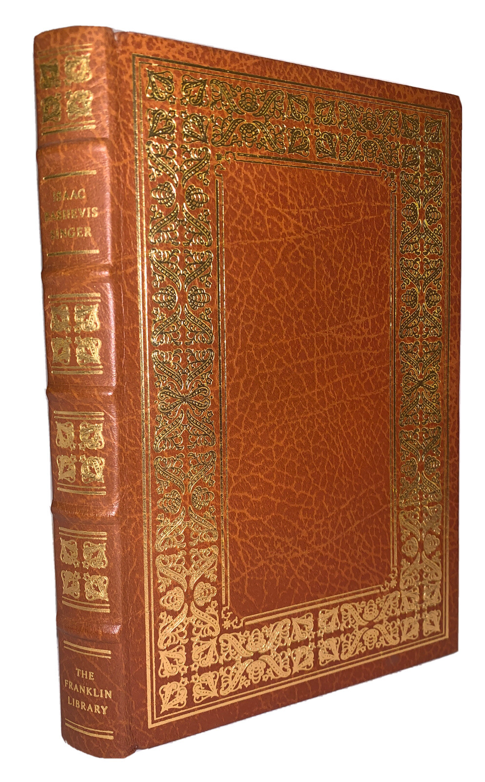 FRANKLIN LIBRARY, ISAAC BASHEVIS SINGER, GIMPEL THE FOOL, 1983, FULL LEATHER