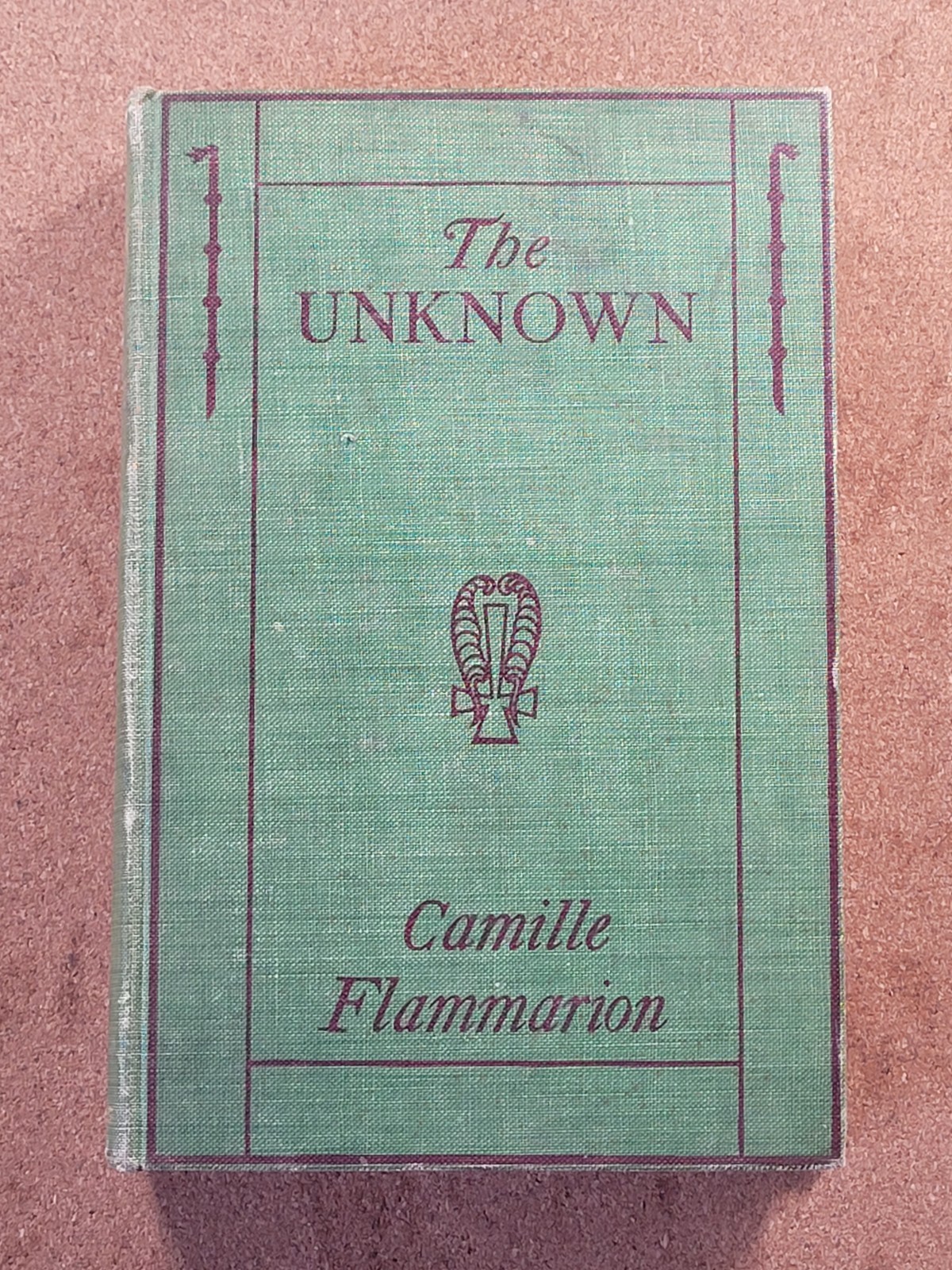 1901 The Unknown by Camille Flammarion Harper Bros Antique Occult Psychic