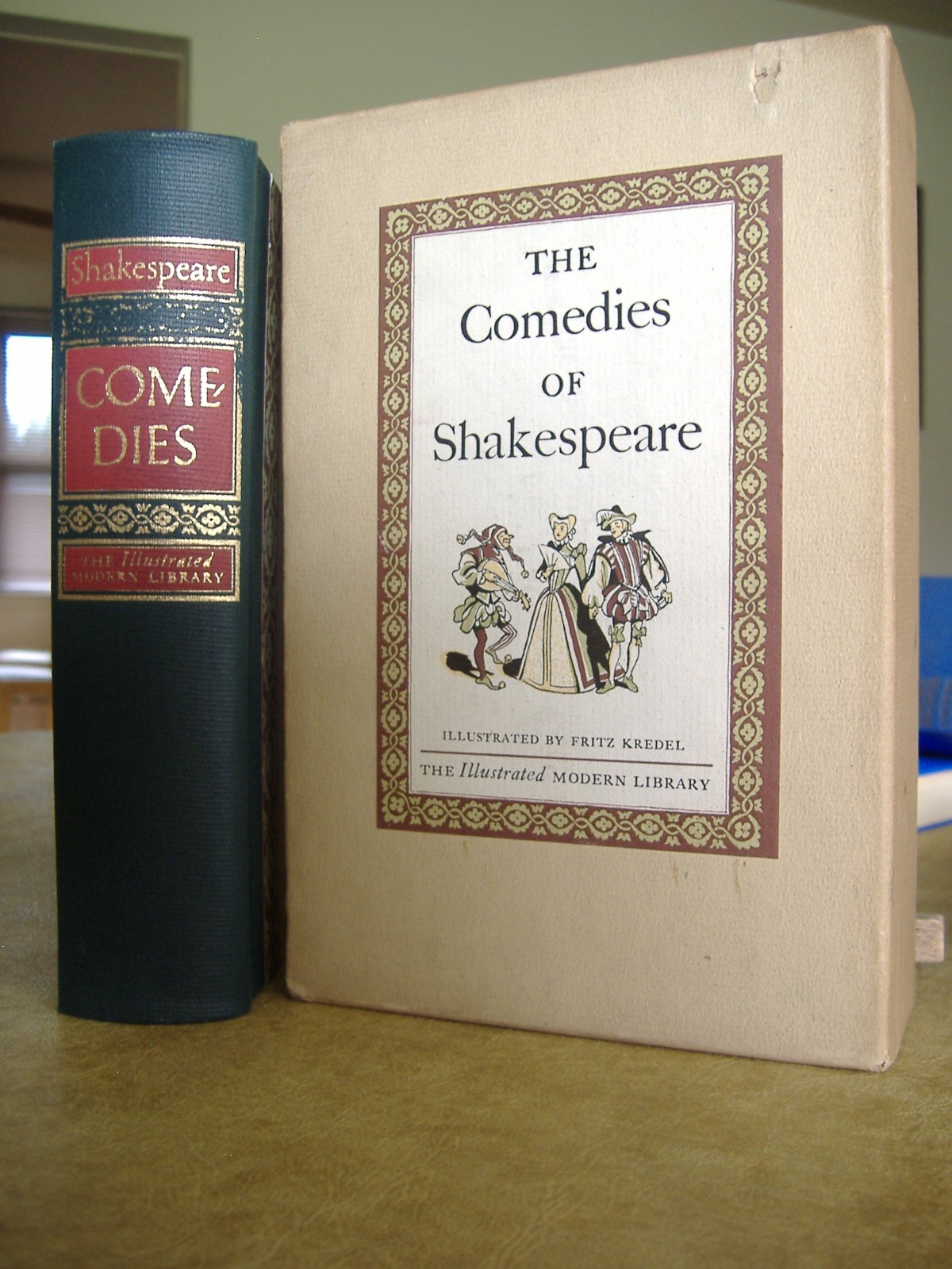 Illustrated Modern Library SLIPCASE I002.4 The Comedies of Shakespeare