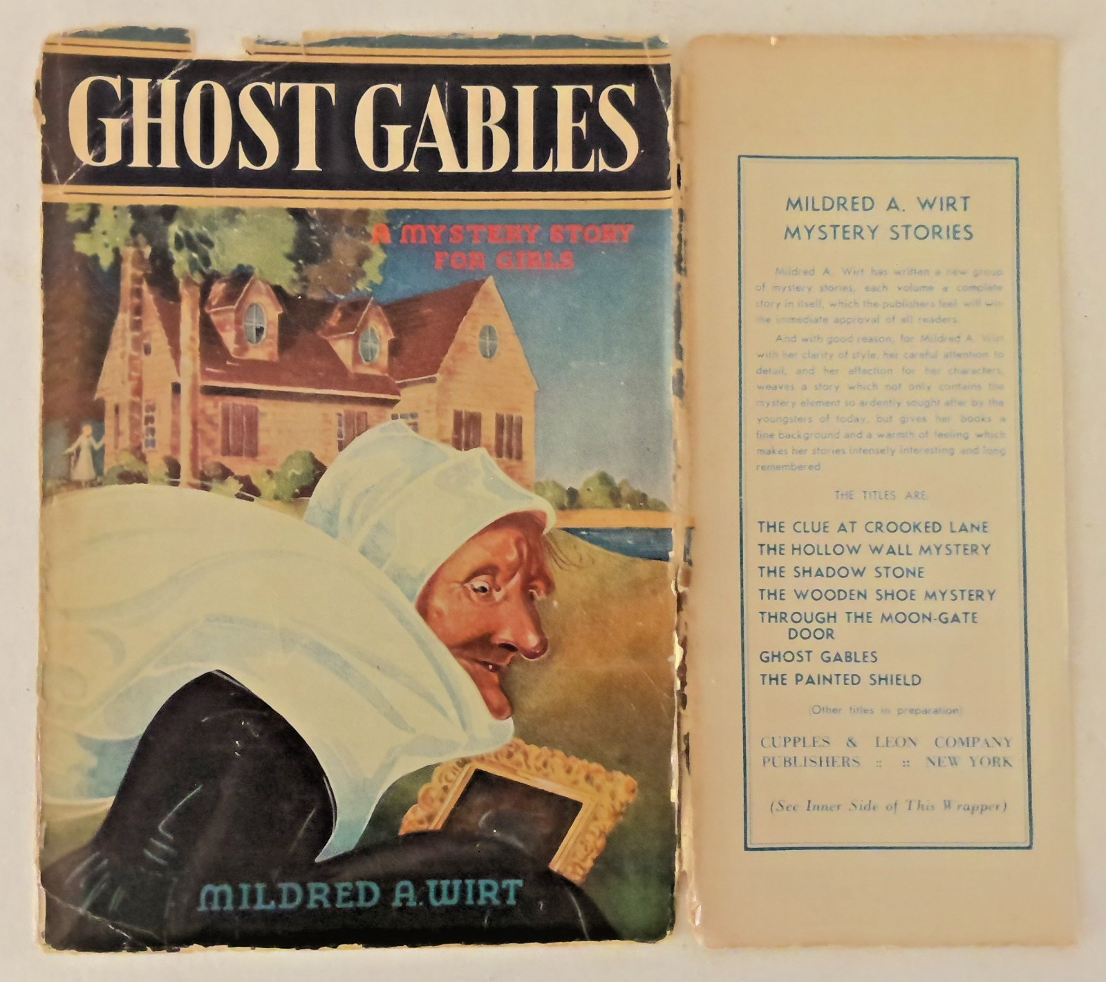 Vintage Ghost Gables by Mildred A. Wirt 1939 Cupples & Leon Co. Hardcover Book