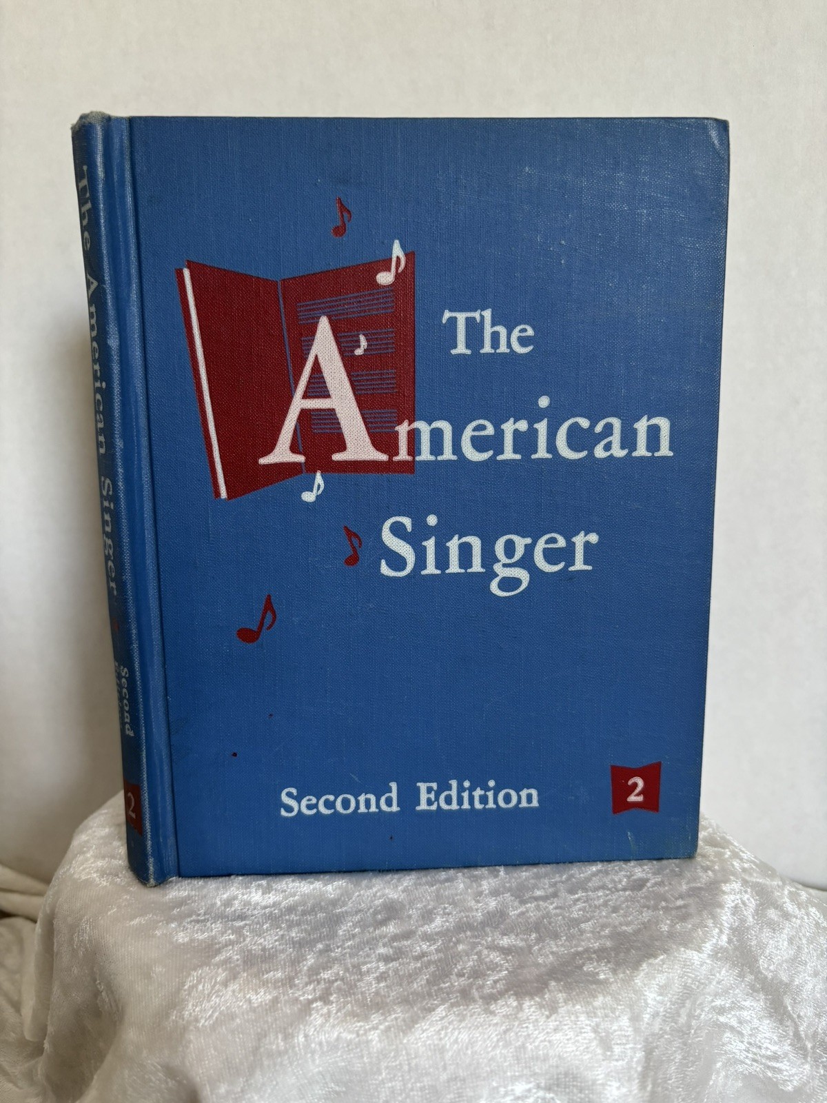 The American Singer Vintage School Book American Book Company Blue Book Two 1960