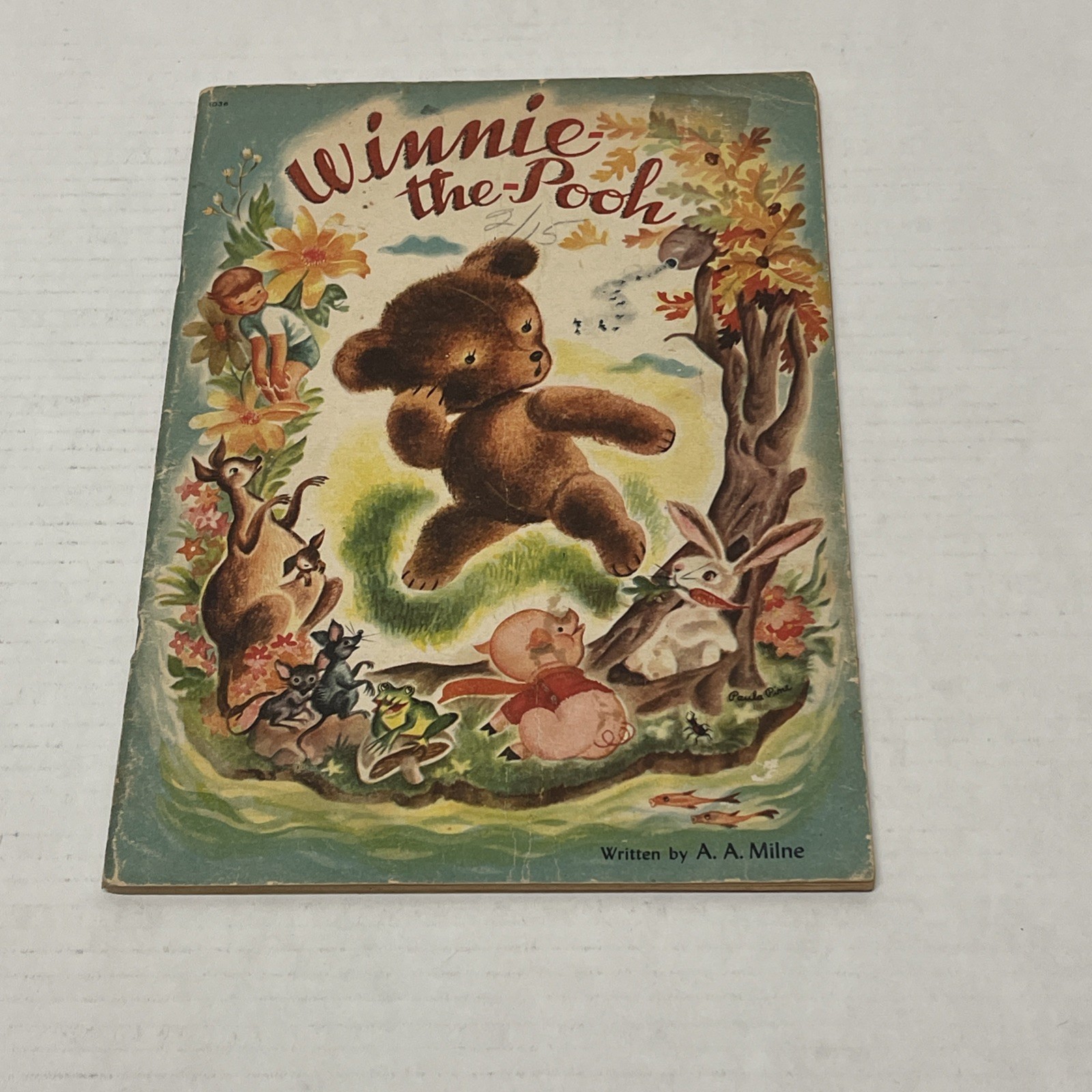 Winnie-the-Pooh A.A. Milne Paula Pine Illustrations Vintage 1946
