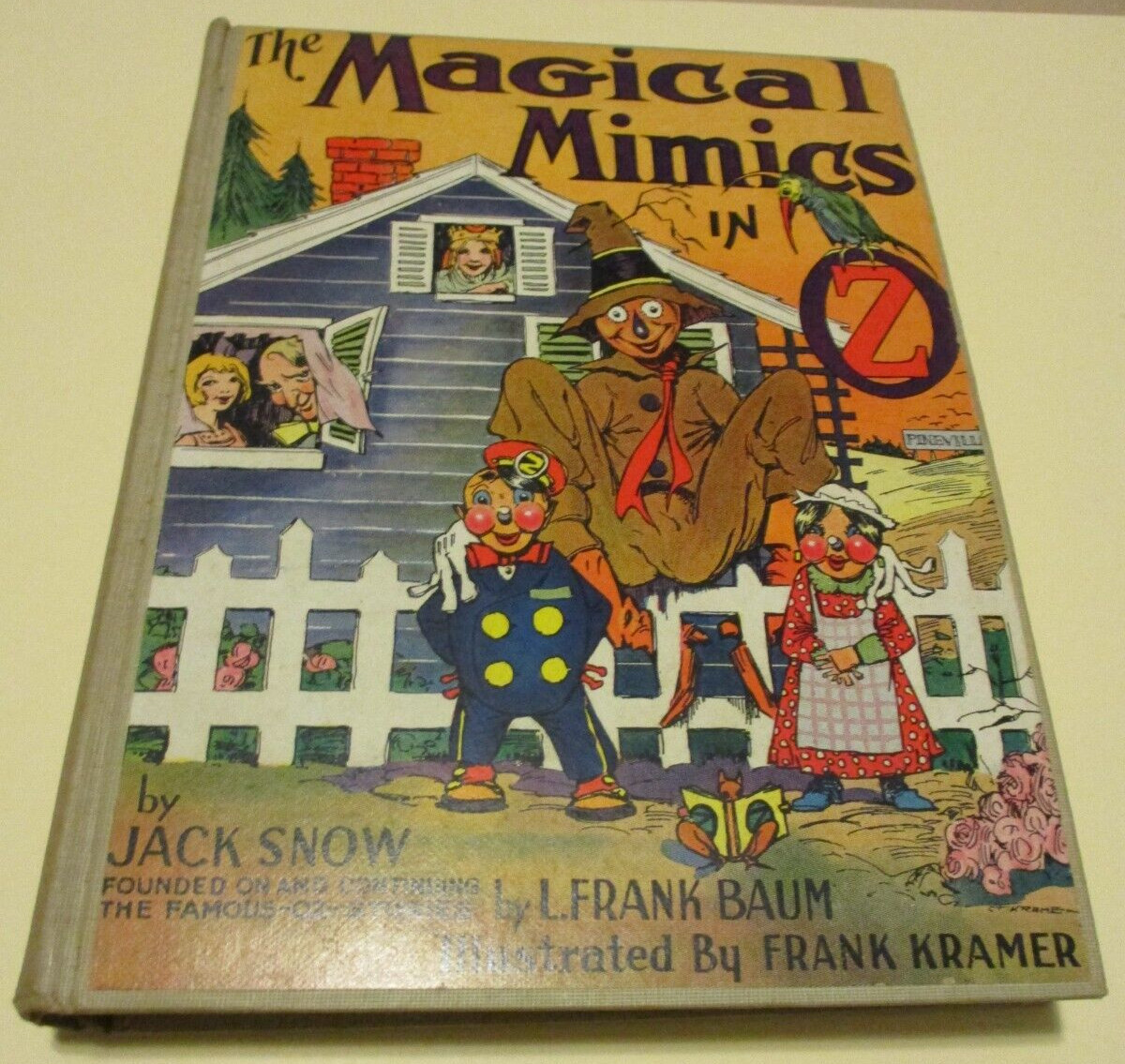 First Edition “The Magical Mimics in Oz” Jack Snow Hardcover The Reilly & Lee Co