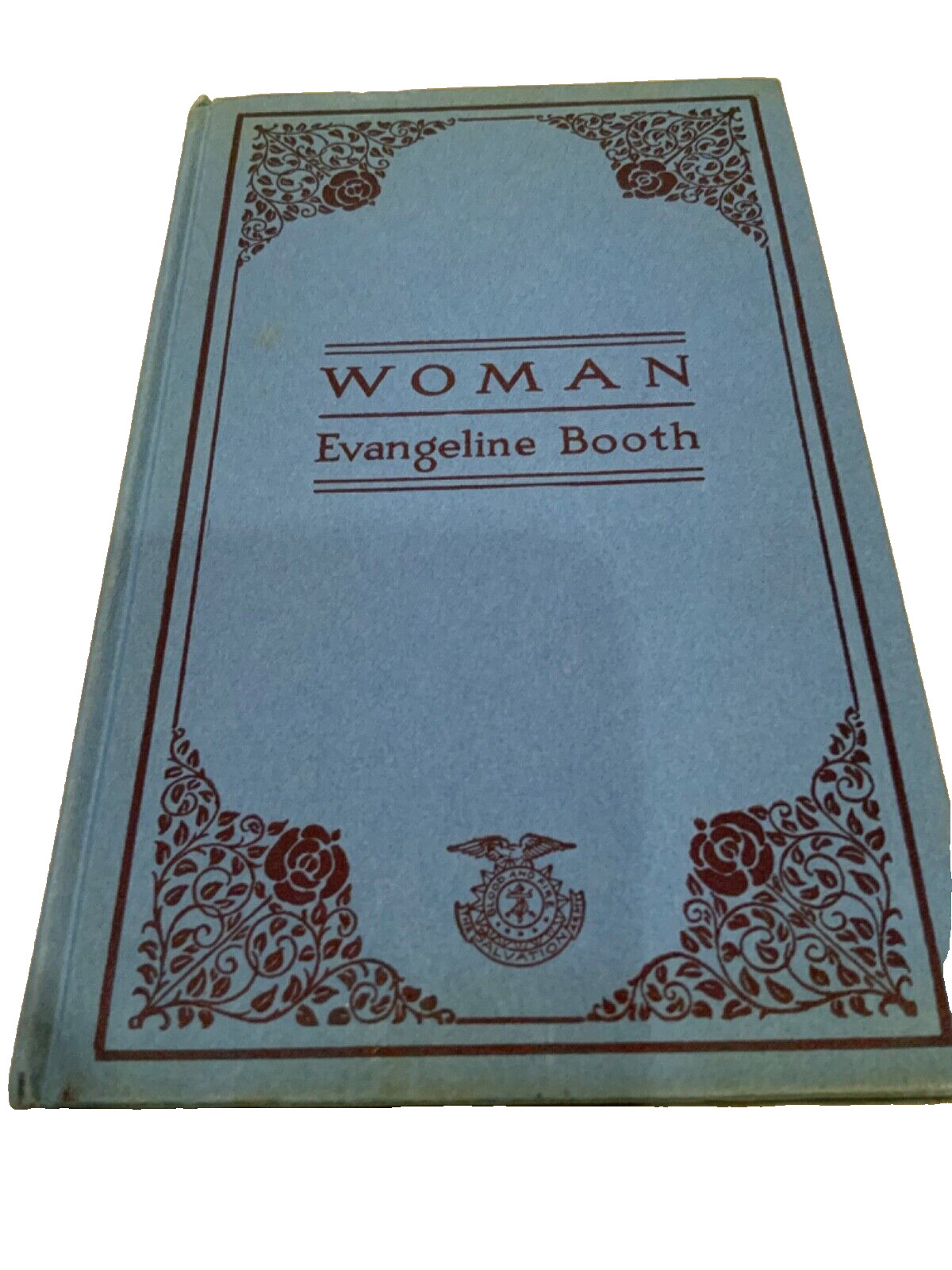 Woman By Evangeline Booth Autographed Hardcover Rare Free Ship