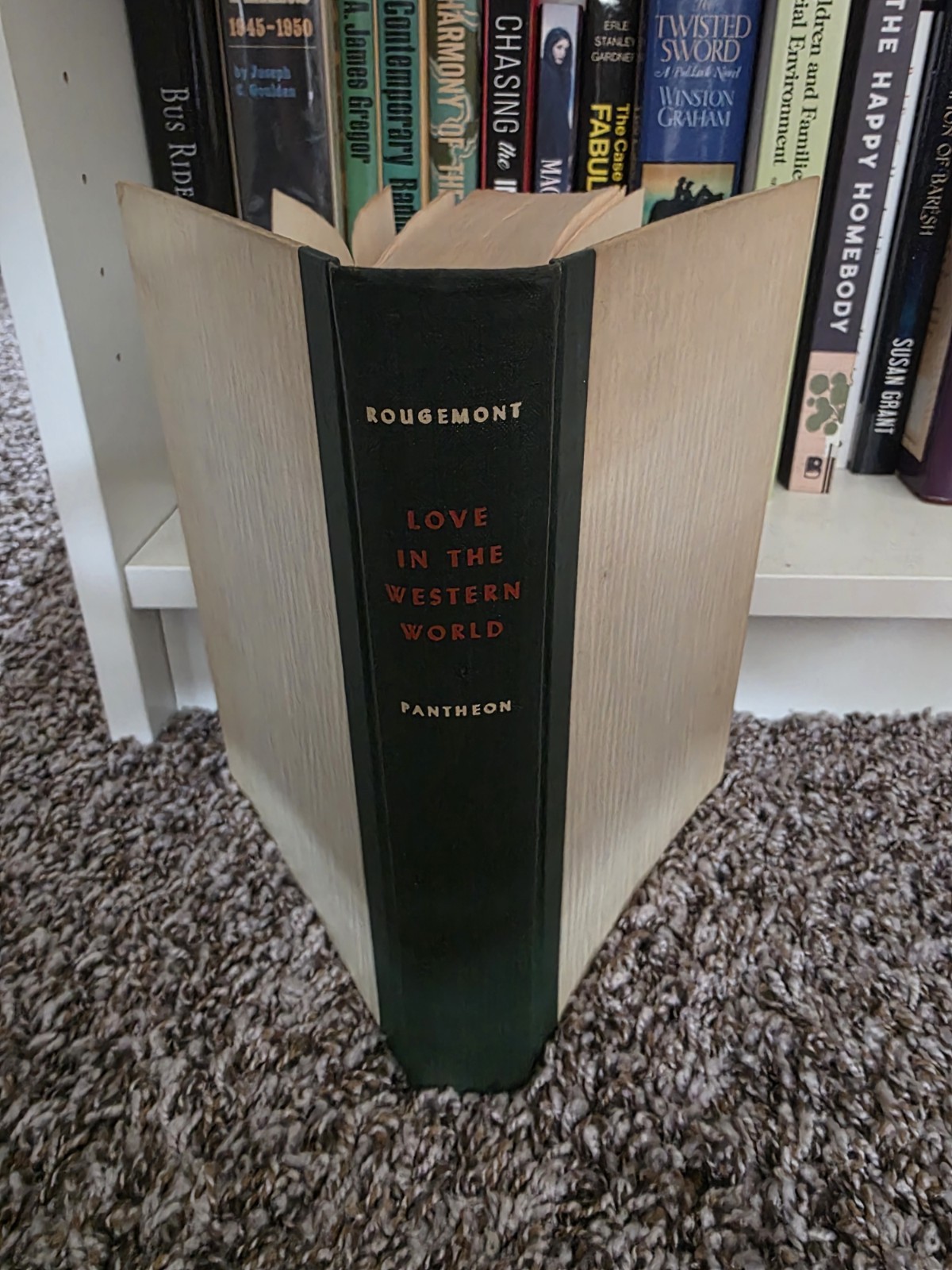 Denis de Rougemont LOVE IN THE WESTERN WORLD 1956 Pantheon Revised & Augmented
