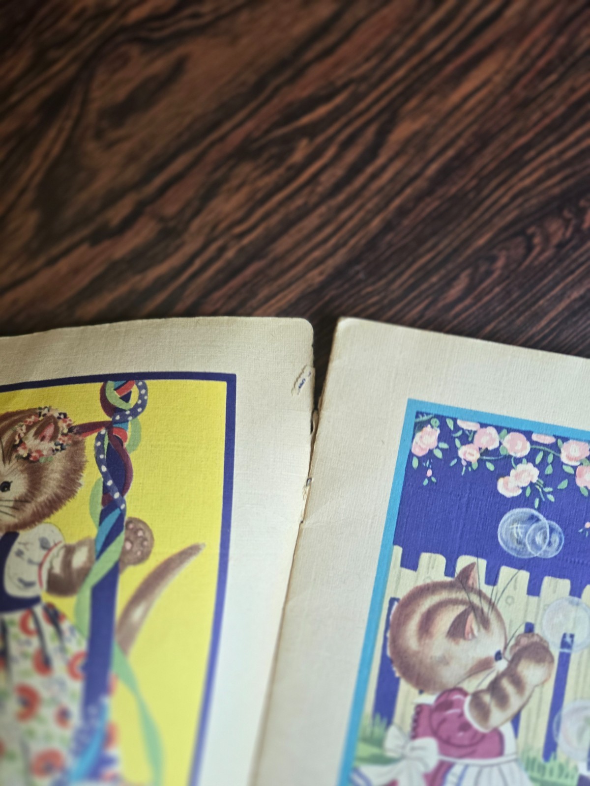 Vintage 1942 Five Little Pussycats Children’s Storybook by May M. Purnell