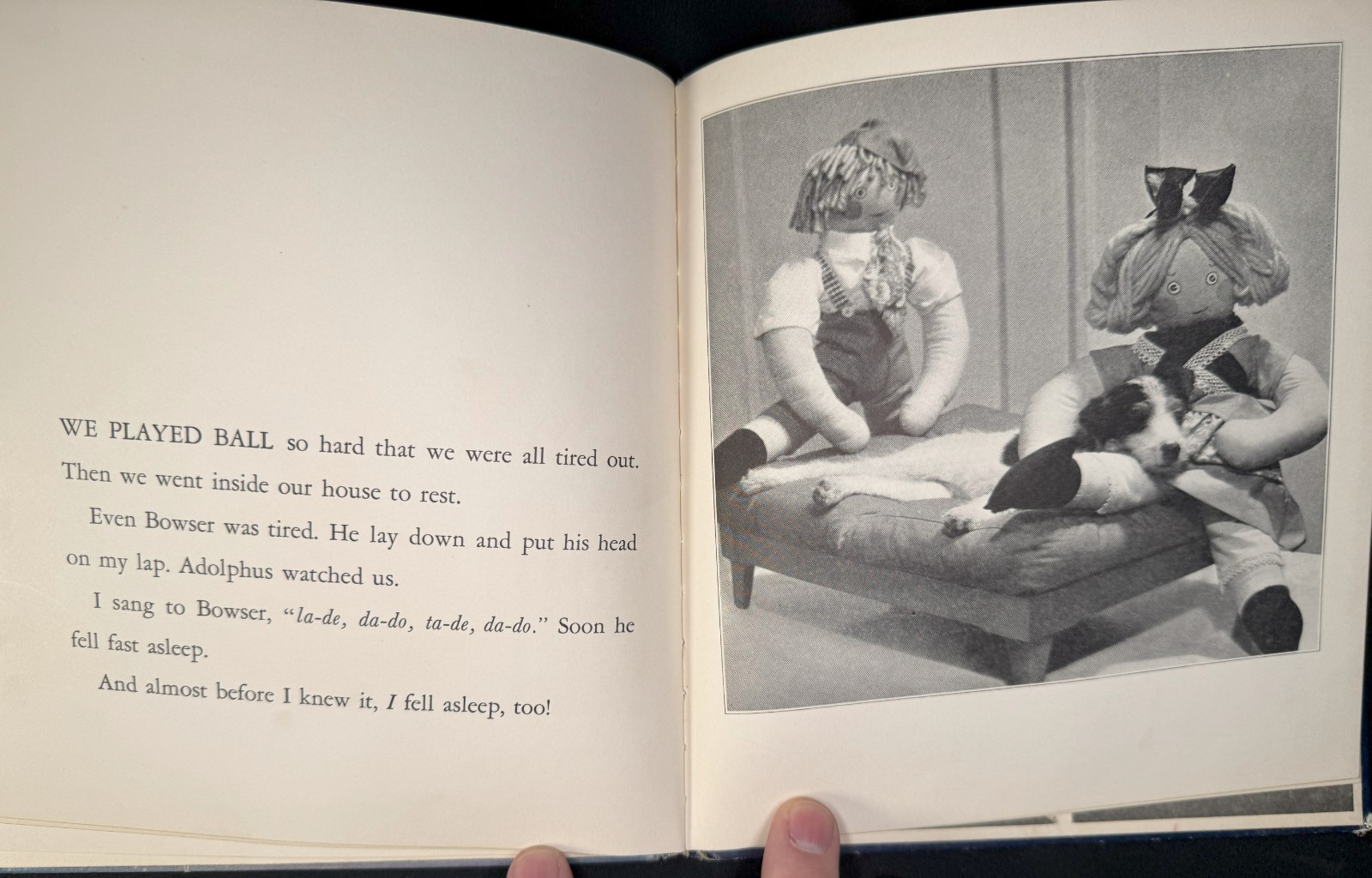 Delicia and Adolphus: Happy Play Days of Two Rag Dolls 1938 HC Gertrude Newman