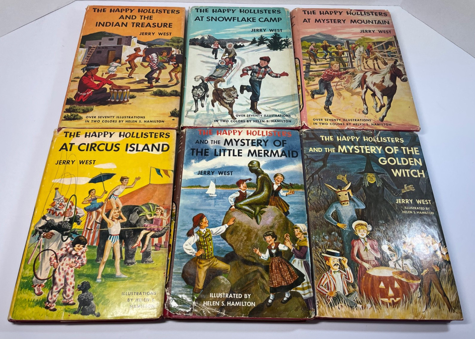 The Happy Hollisters 6 Vintage Children’s Books