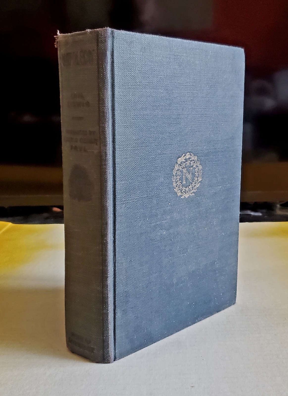 ANTIQUE BOOK – “NAPOLEON” BY EMIL LUDWIG 1926 FIRST EDITION
