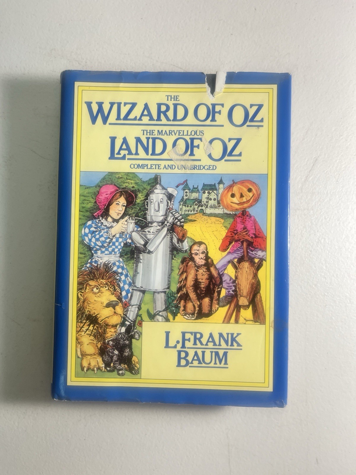 THE WIZARD OF OZ / Marvellous LAND OF OZ by L. Frank Baum 1979 HC/DJ Octopus