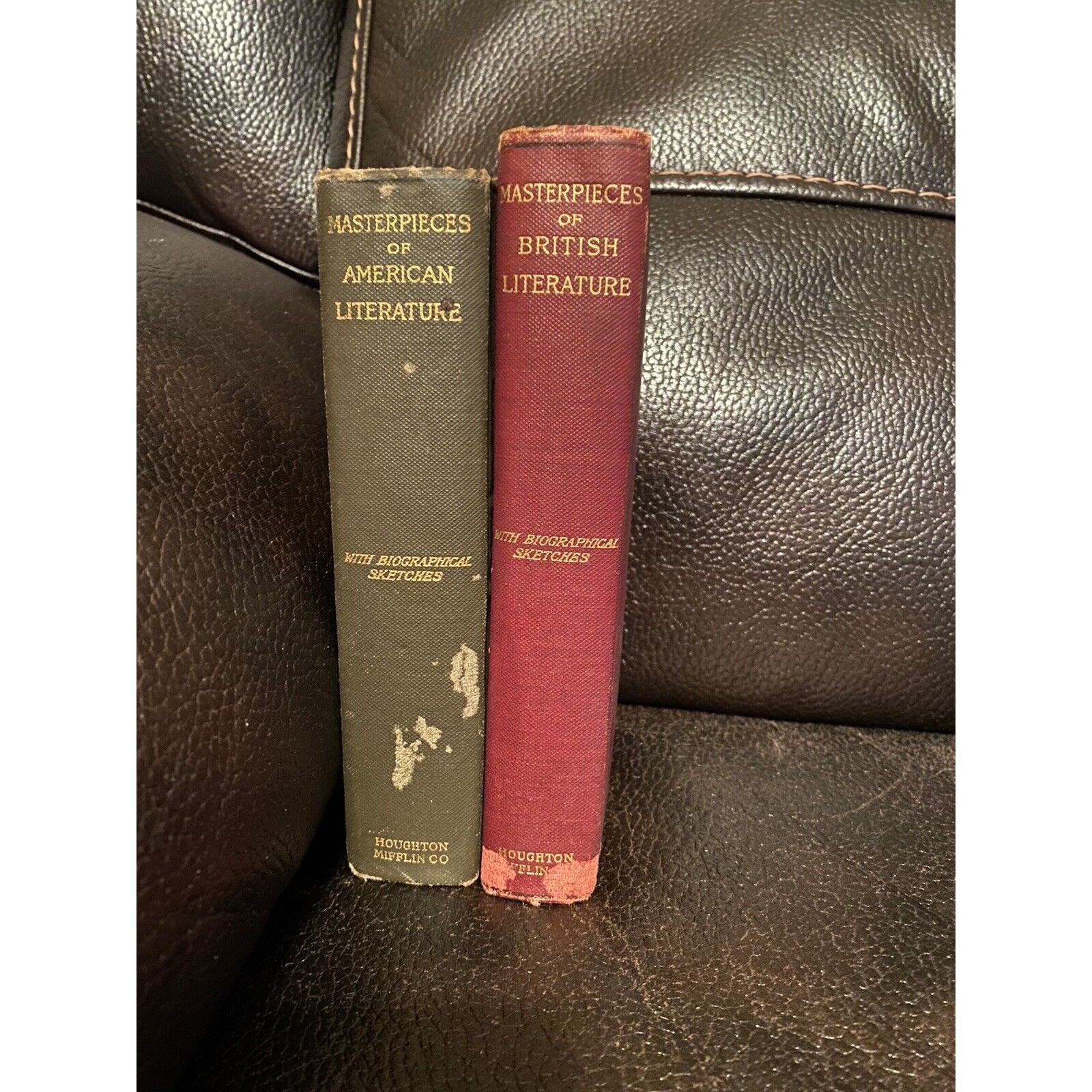Masterpieces of British & American Literature set 1891 & 1895