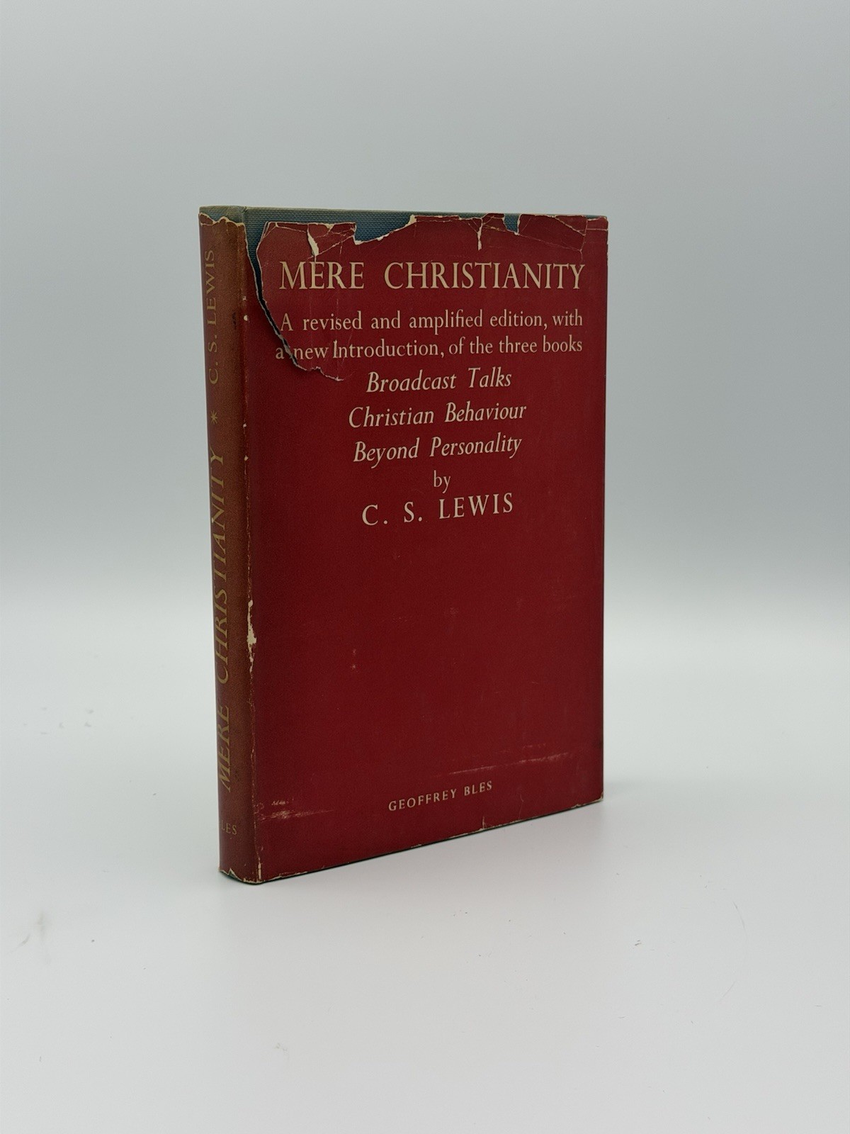 1st Edition, 2nd Impression | Mere Christianity By C.S. Lewis