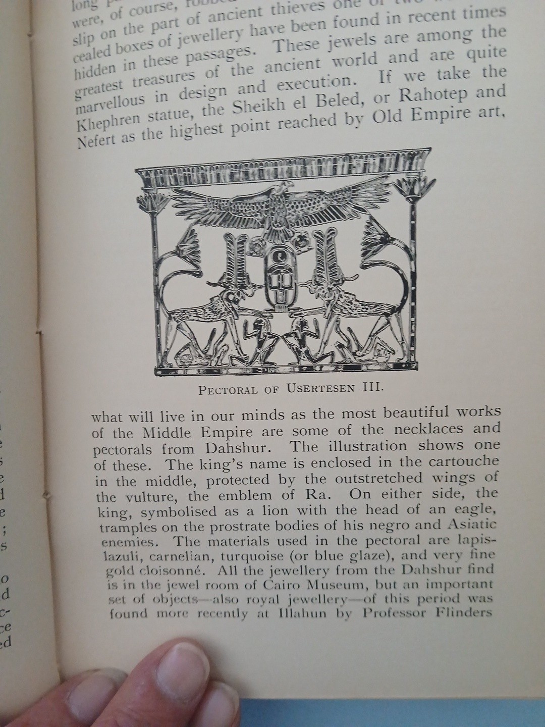 1923 1st EGYPTIAN HISTORY AND ART Mrs. A. A. Quibell MUSEUM COLLECTIONS Egypt