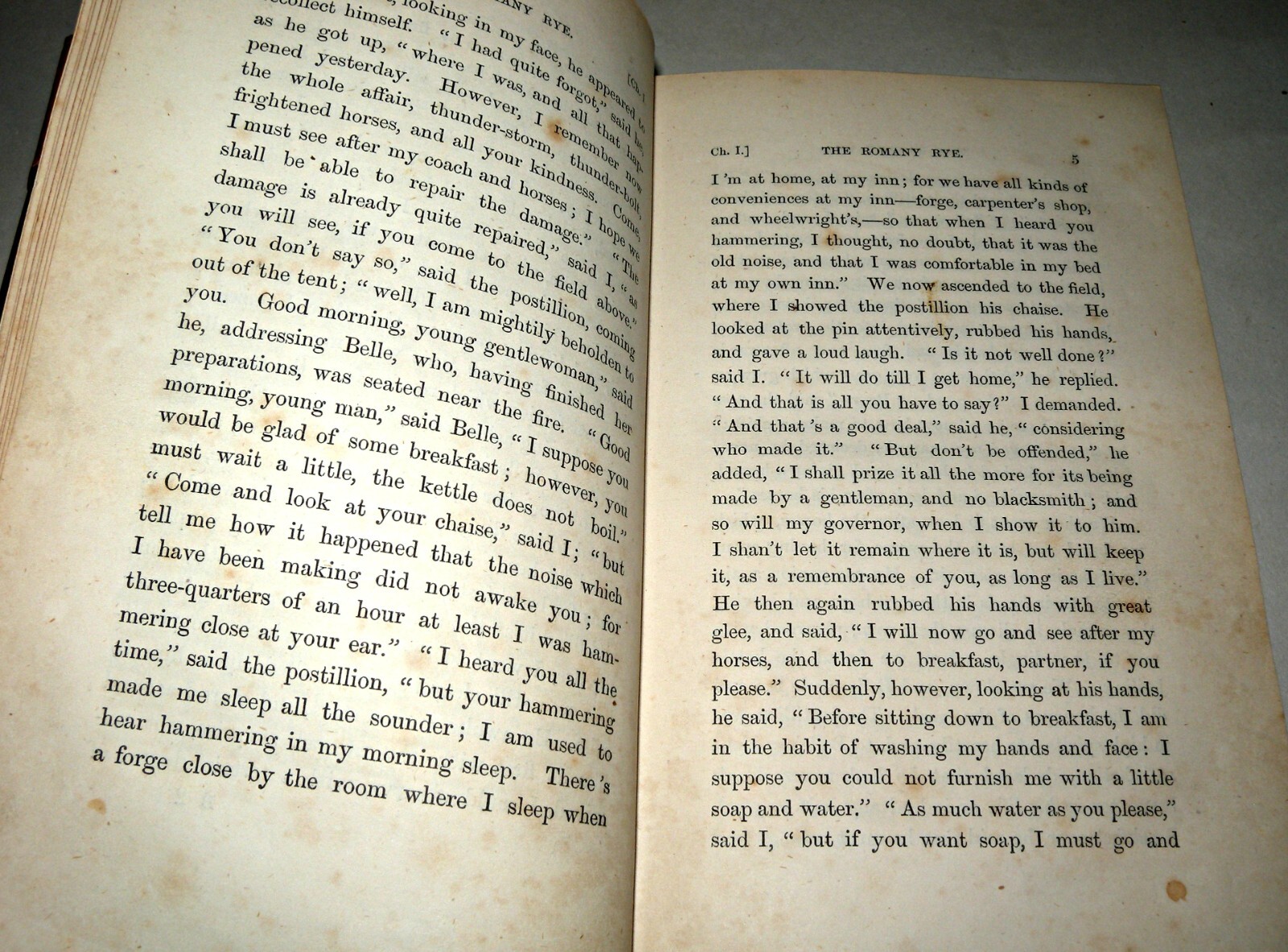 The Romany Rye: George Borrow, 2 Volume Set, Hardback, 1857, John Murray