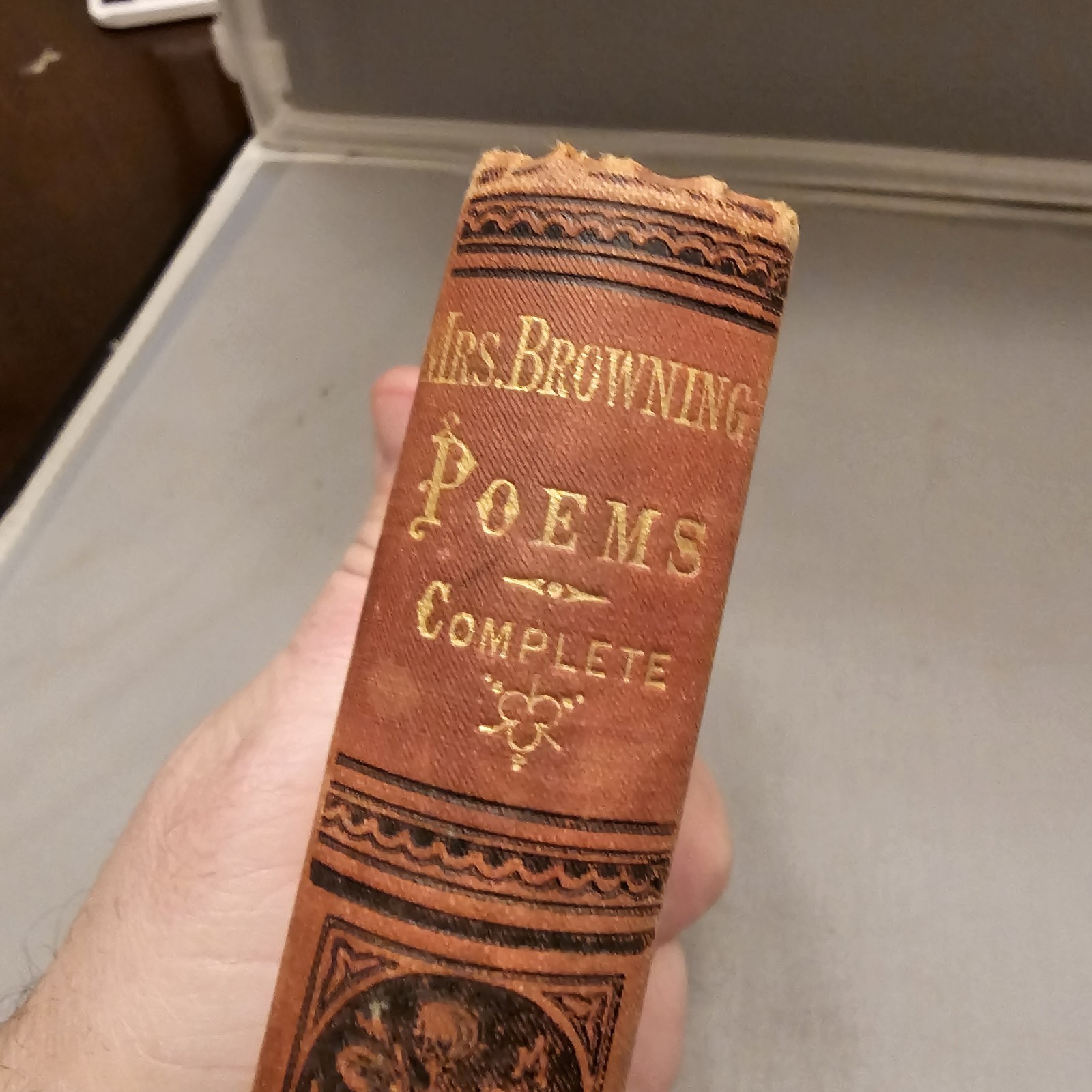 The Poetical Works of E.B. Browning ~ 1862 James Miller HC ~ Complete in One Vol