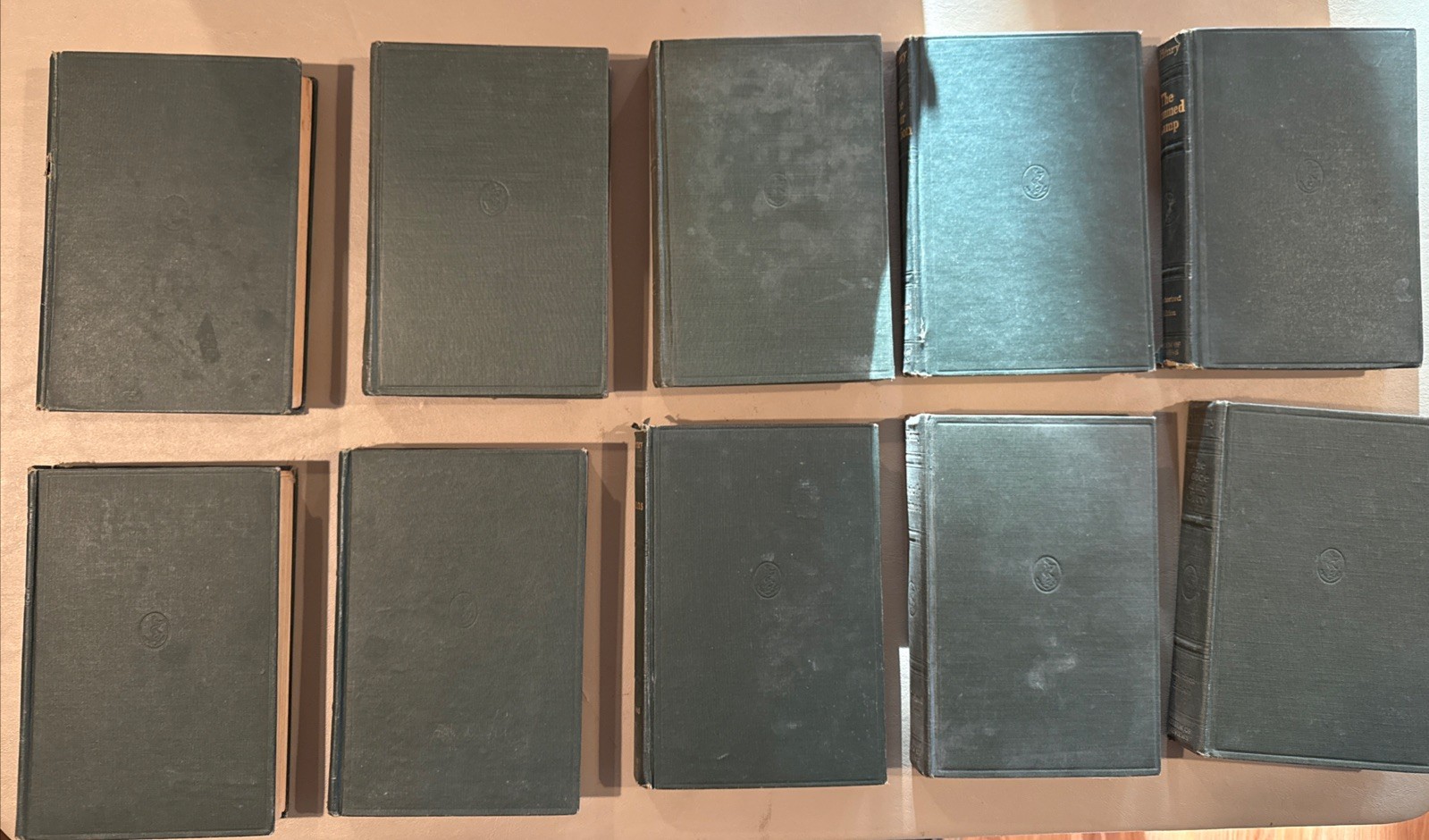 O.Henry 1913; 1919; Authorized Edition 10 Volume Set Doubleday
