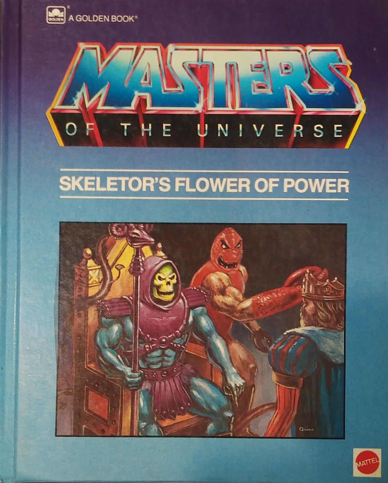 Vintage 80’s Masters of The Universe Skeletor’s Flower of Power 1985 Golden Book