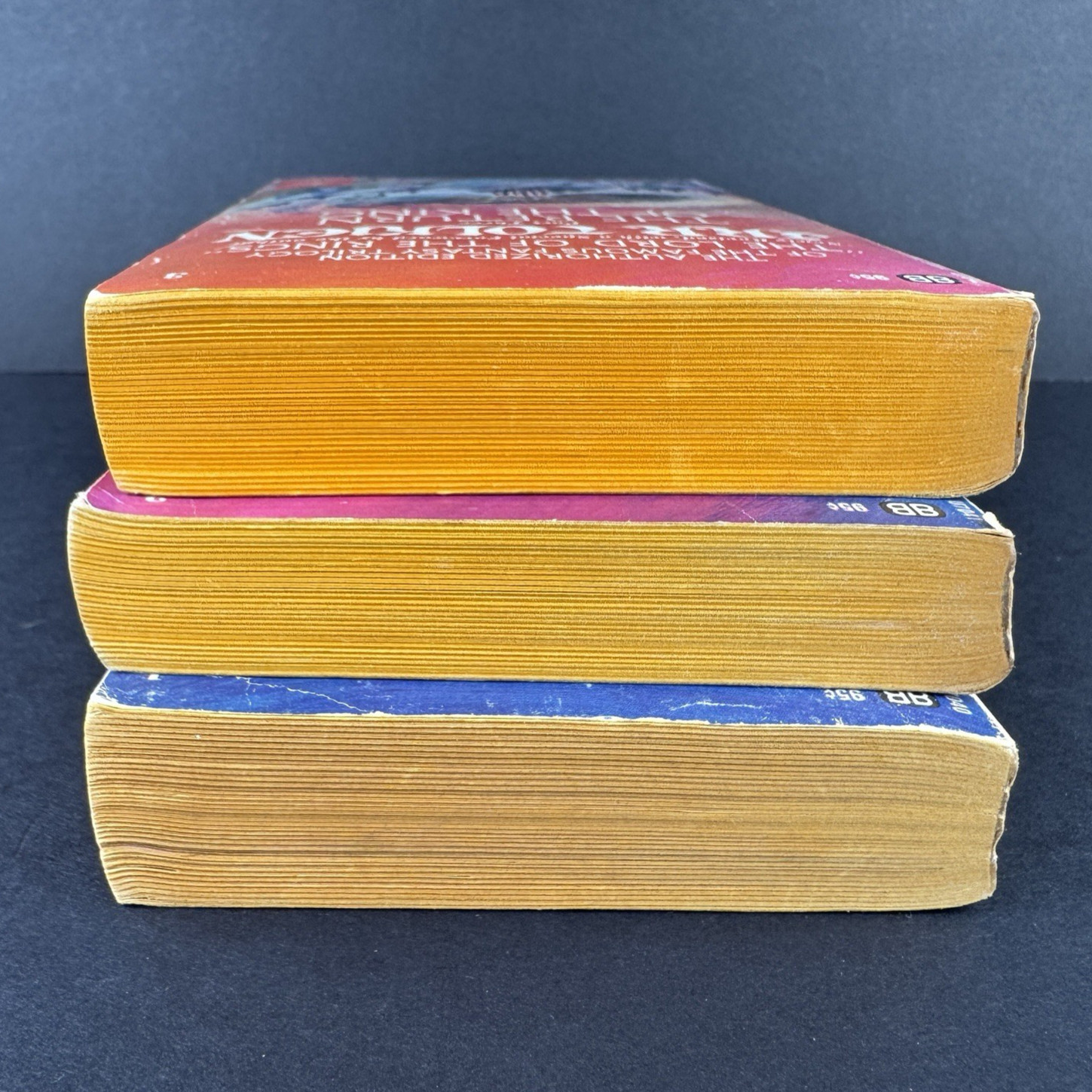 J.R.R. Tolkien Lord of the Rings 1967 Ballantine Paperback Set + B&W Slipcase