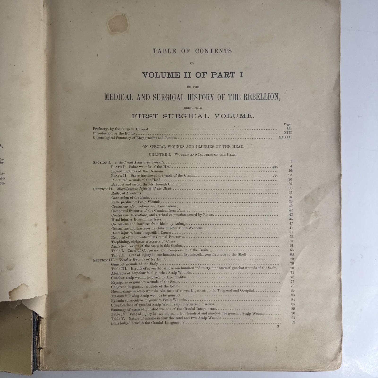 1861-65 Surgeon General Report “THE MEDICAL & SURGICAL HISTORY OF THE REBELLION”