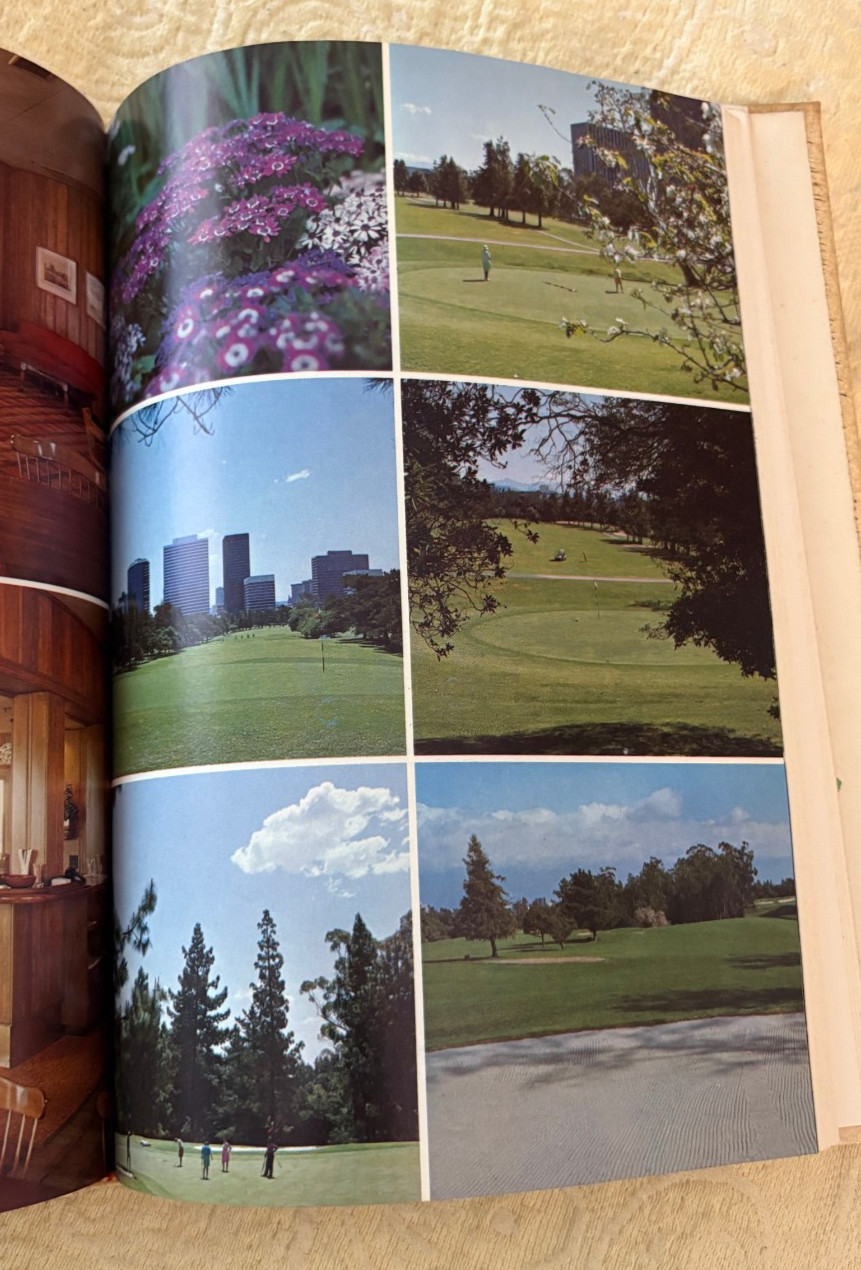History of the Los Angeles Country Club 1898-1973 Jack Bearwood 1973 HB GOLF