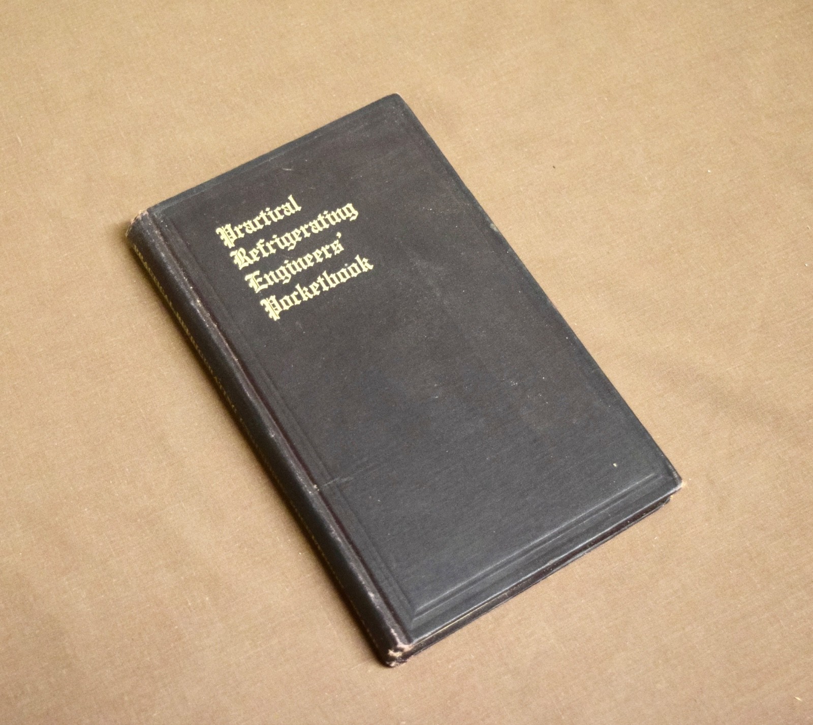 PRACTICAL REFRIGERATING ENGINEERS’ POCKETBOOK by John E Starr, HB, 1st Ed. 1922