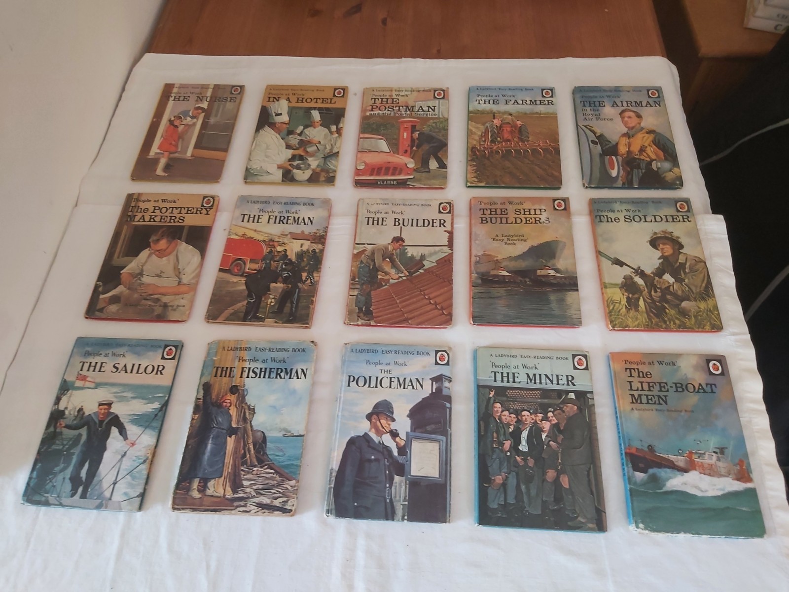 15 x Vintage Ladybird Books People At Work Series 606B