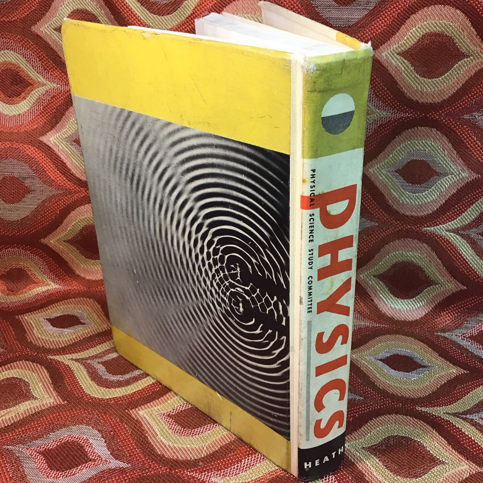 Vintage Physics Hardcover 1960 Physical Science Study Committee D.C. Heath Text
