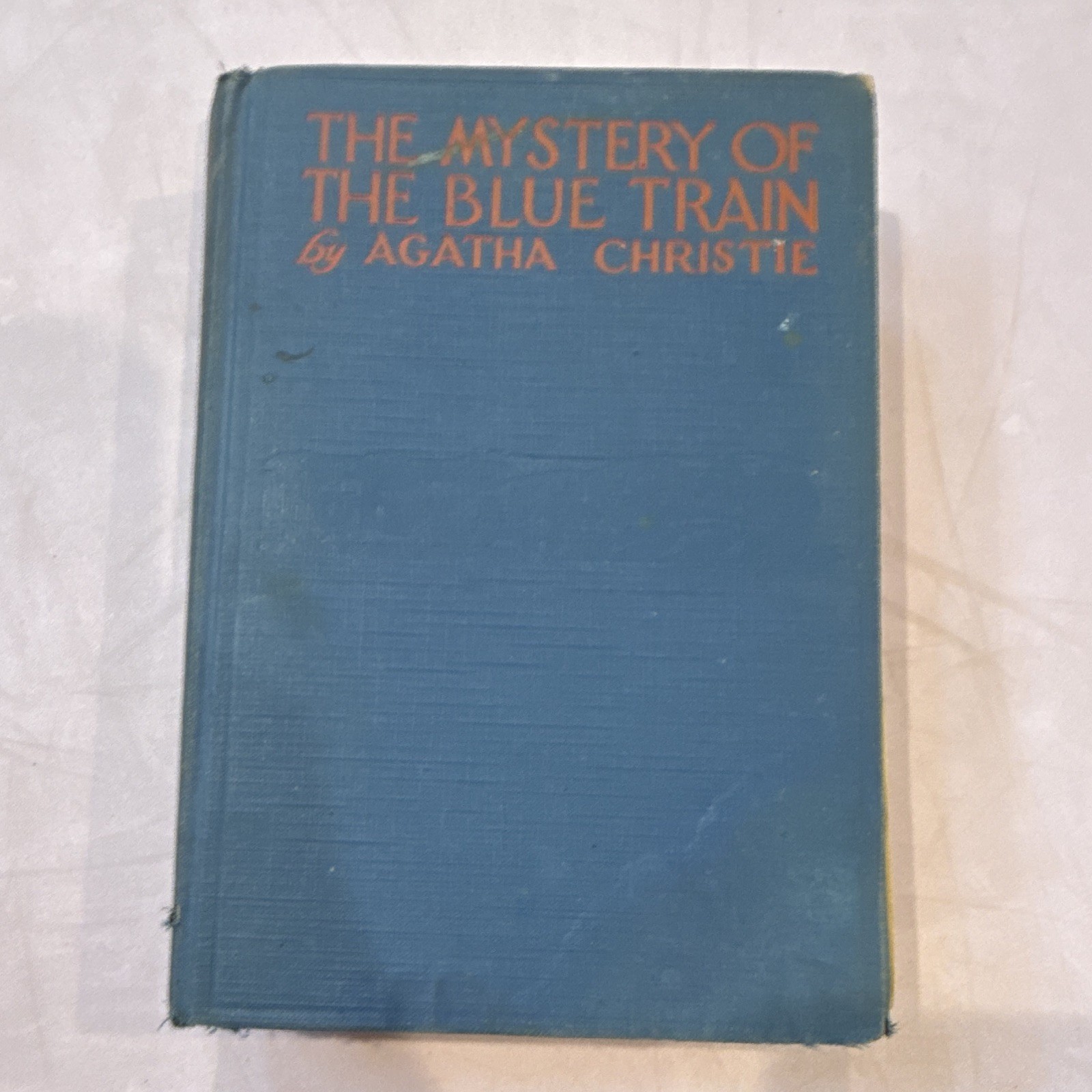 Agatha Christie The Mystery of the Blue Train HC Dodd Mead New York 1928