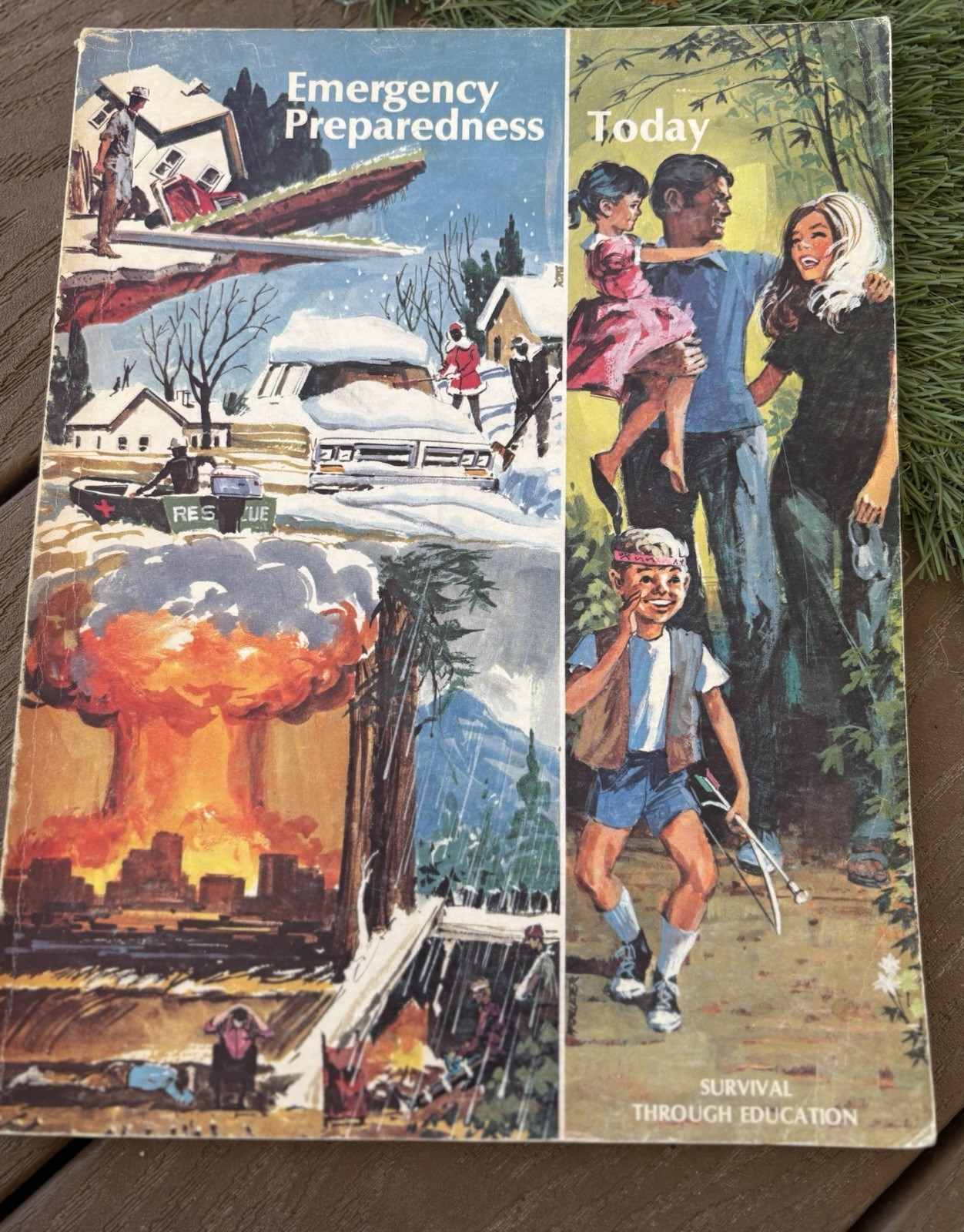 1976 First Printing Emergency Preparedness Today Paperback Survival Guide Book