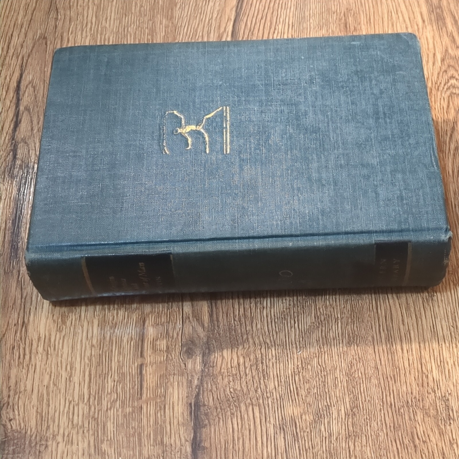 Charles Darwin The Origin of Species & The Descent of Man Hardcover Book 6th Ed