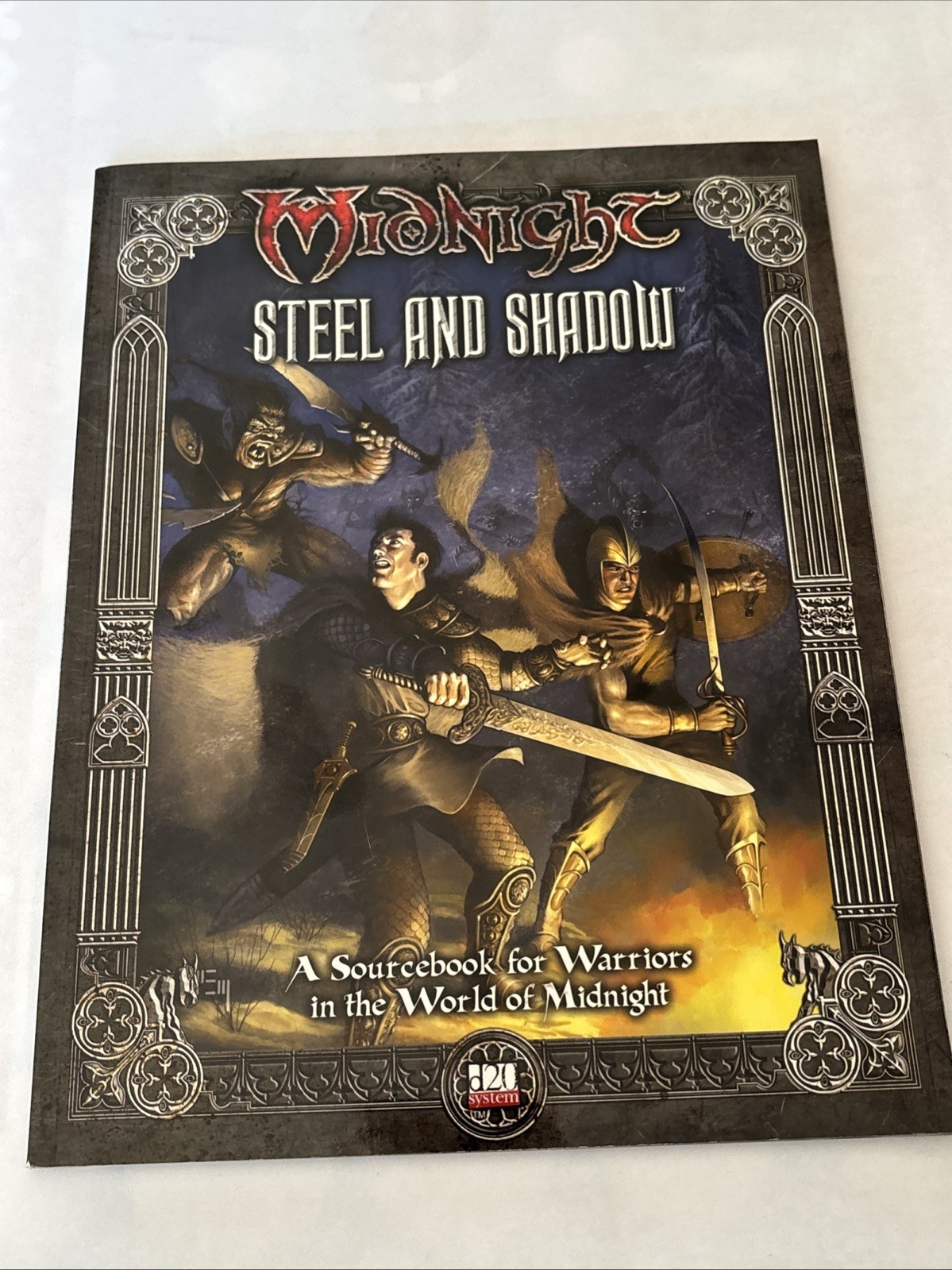 Midnight Steel and Shadow MN10 Softcover d20 Fantasy Flight rpg mn 10 d&d
