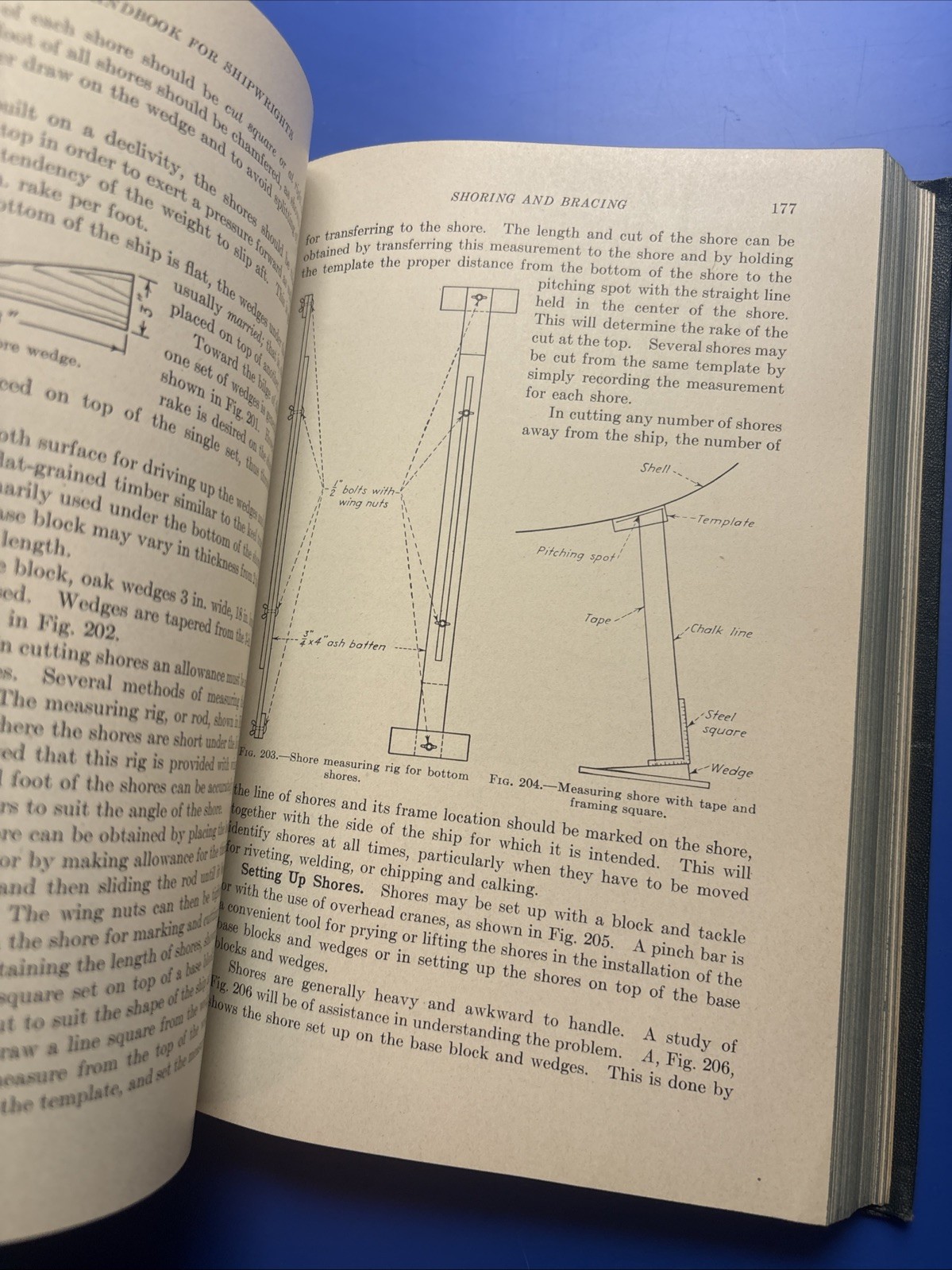 Handbook for Shipwrights H.F. Garyantes 1944 First Edition Hardcover