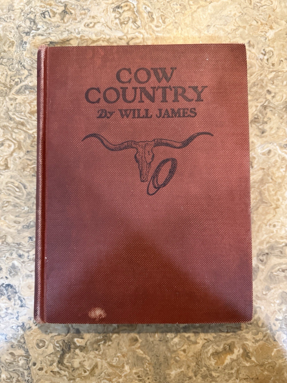 Cow Country by Will James –1927 Charles Scribner’s Sons First Edition Ex Library