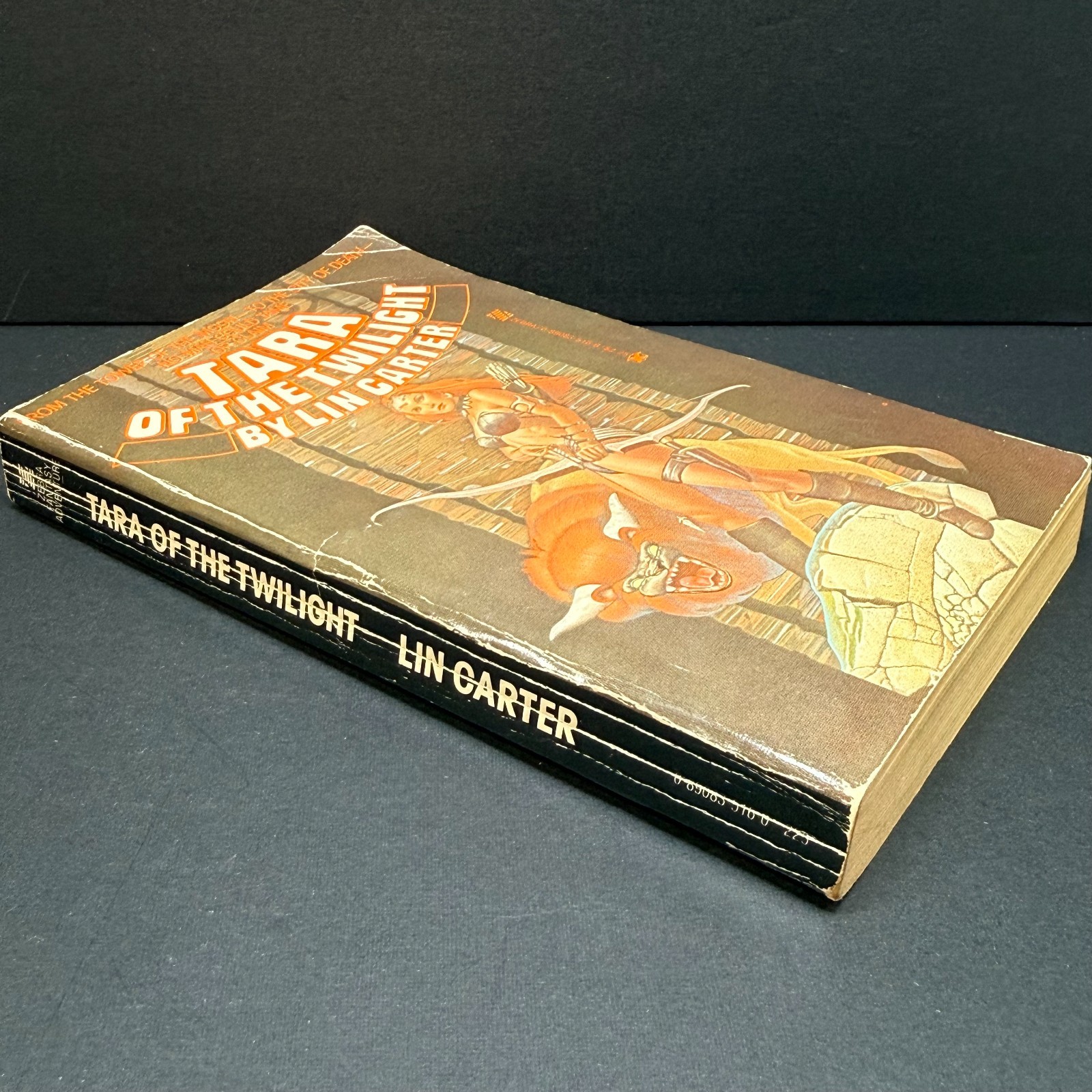 Tara of the Twilight by Lin Carter 1979 Rare Classic Cult Erotic Fantasy Novel