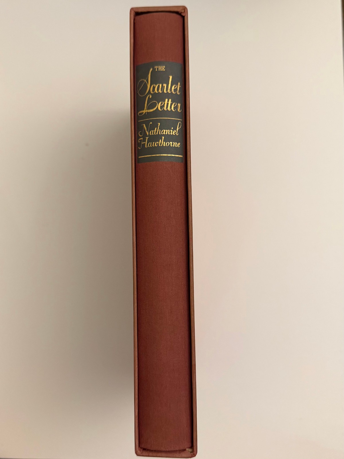 The Scarlet Letter Nathaniel Hawthorne Heritage Press Hardcover Slipcase Classic