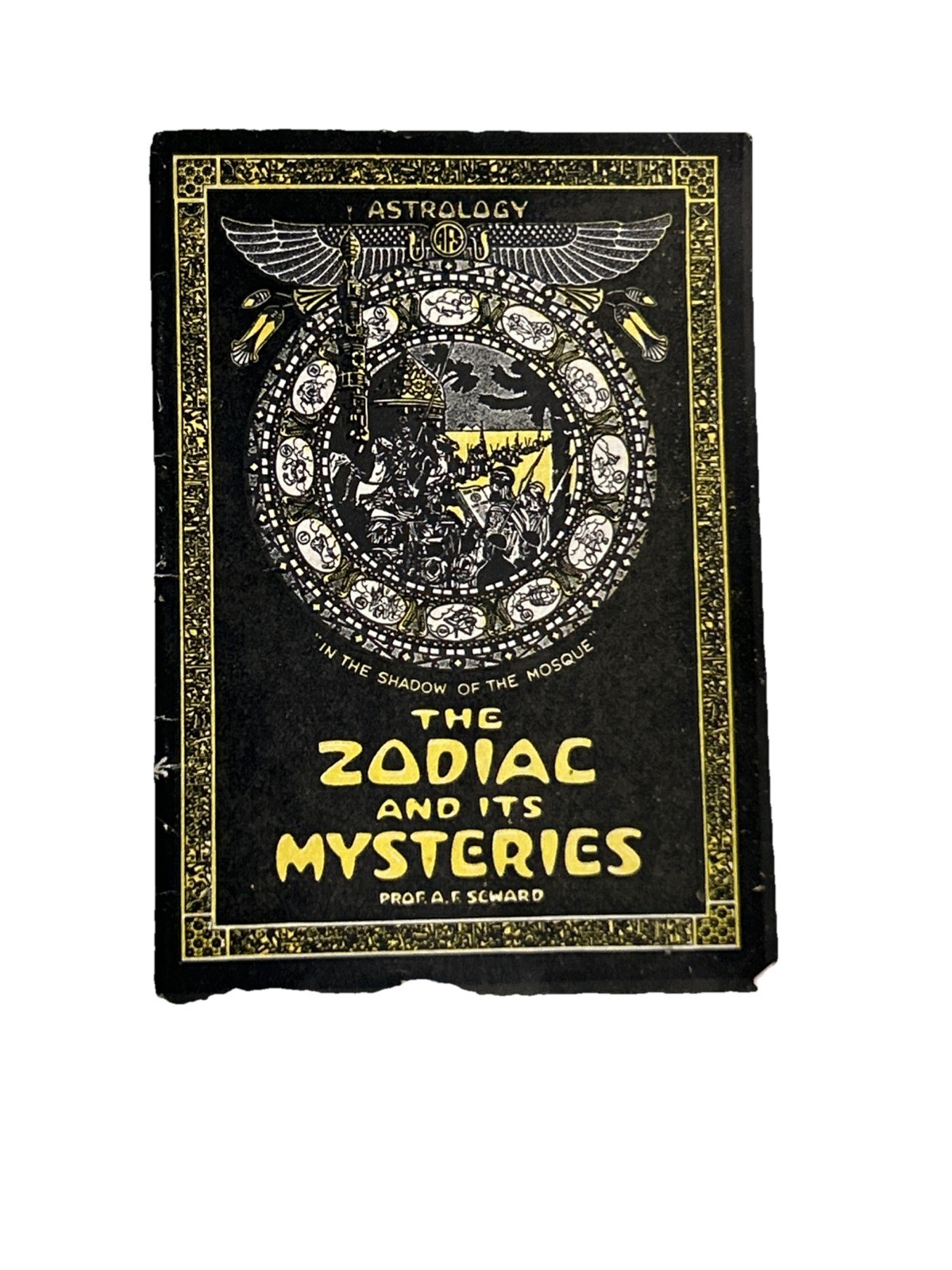Antique The Zodiac & Its Mysteries Prof A.F. Seward 1923 Astrology Horoscope PB