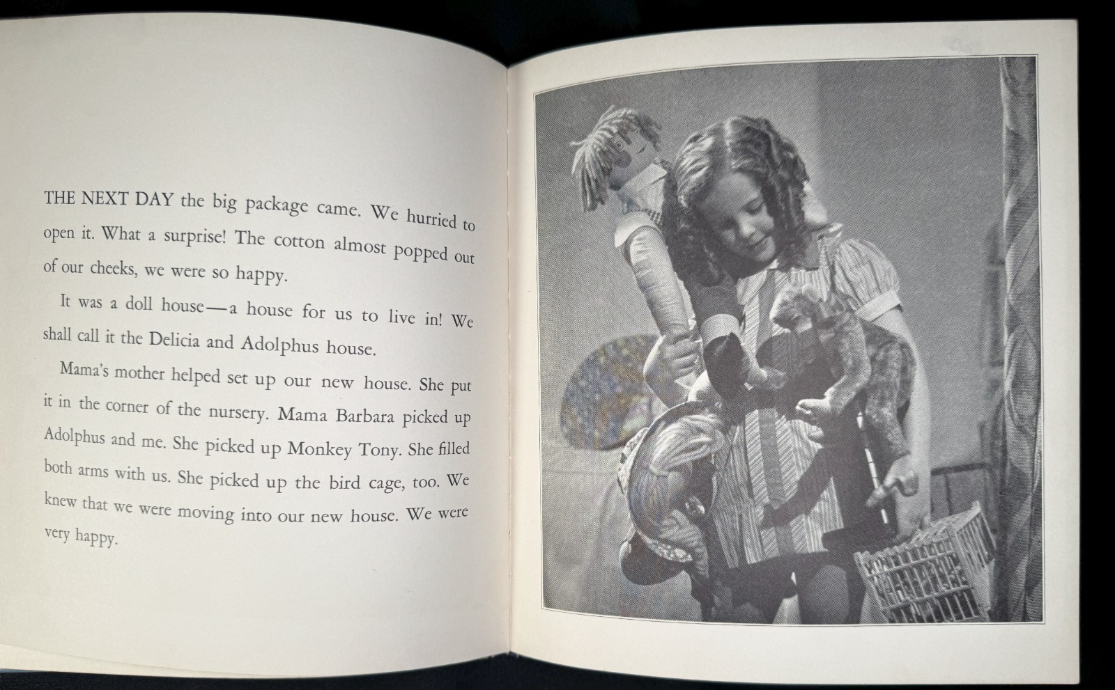 Delicia and Adolphus: Happy Play Days of Two Rag Dolls 1938 HC Gertrude Newman