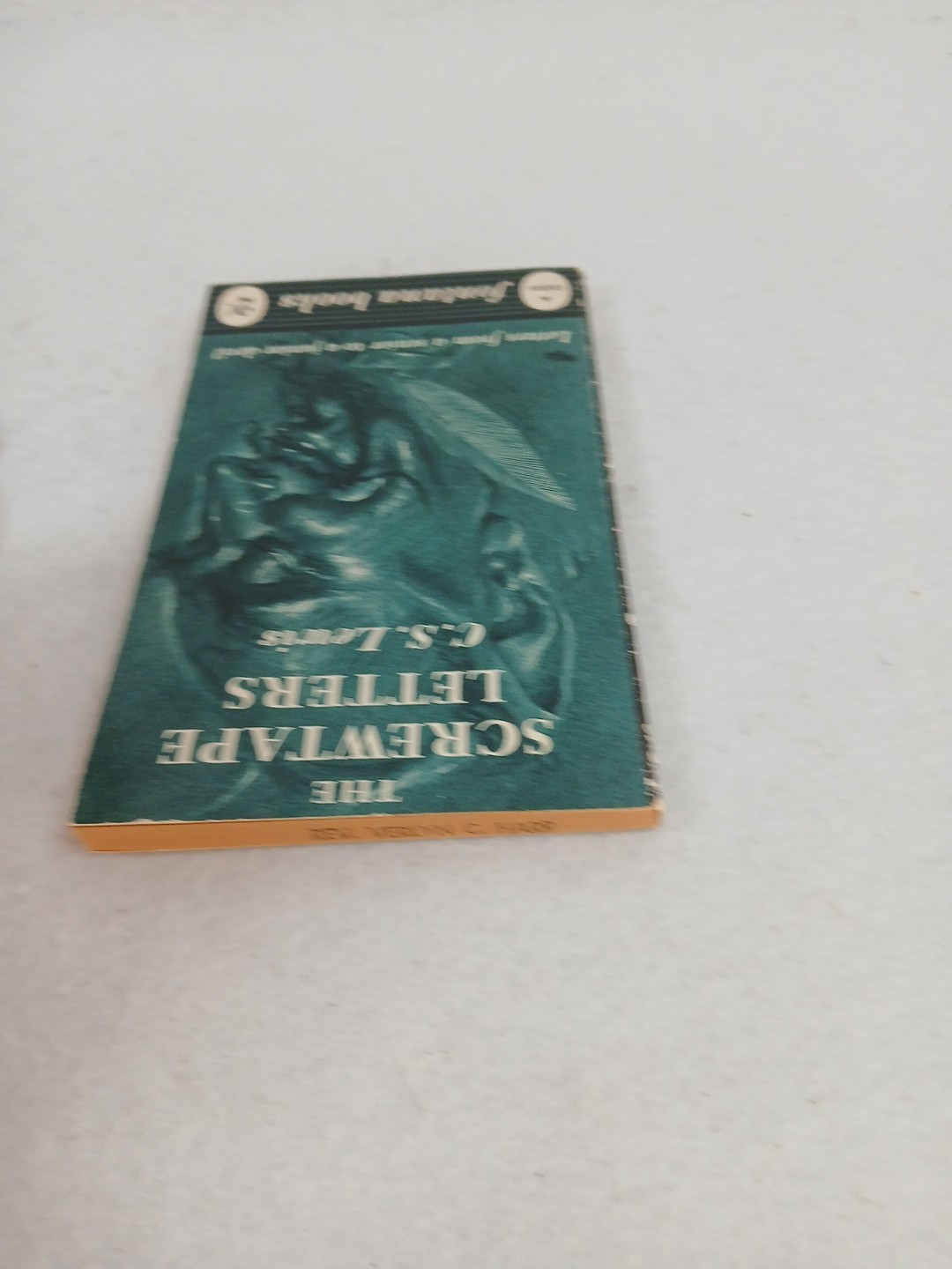 The Screwtape Letters by C.S. Lewis 1959 Vintage Paperback Classic Christianity