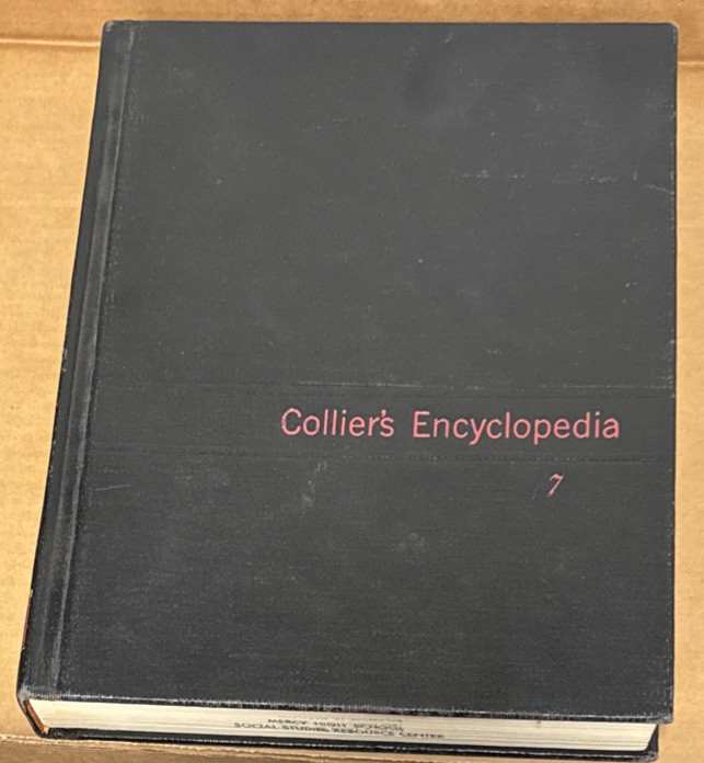 Collier’s Encyclopedia : Colonna To Decline, Volume 7 (1962, HARDCOVER, GOOD)